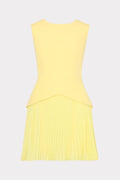 Haddy Pleated Mini Dress