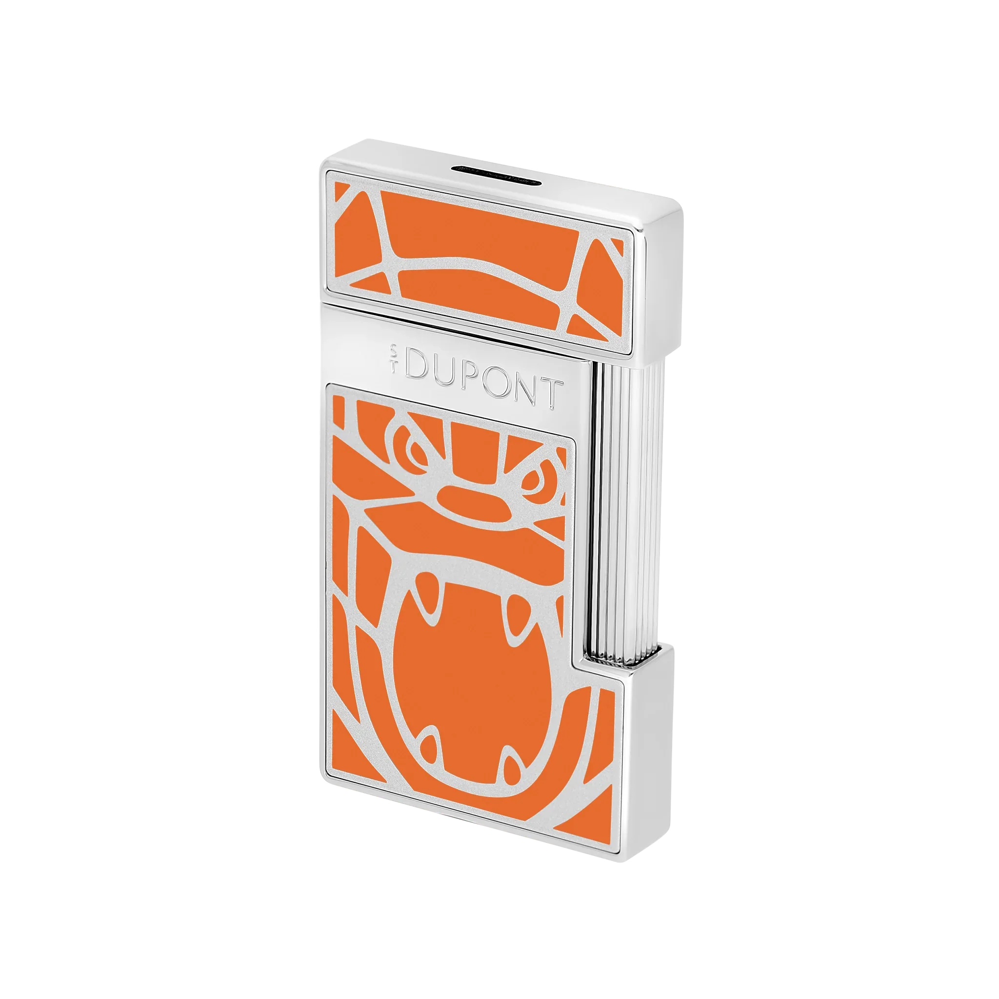 S.T. Dupont Slimmy Orlinski Lacquered Orange Lighter/Briquet 028063