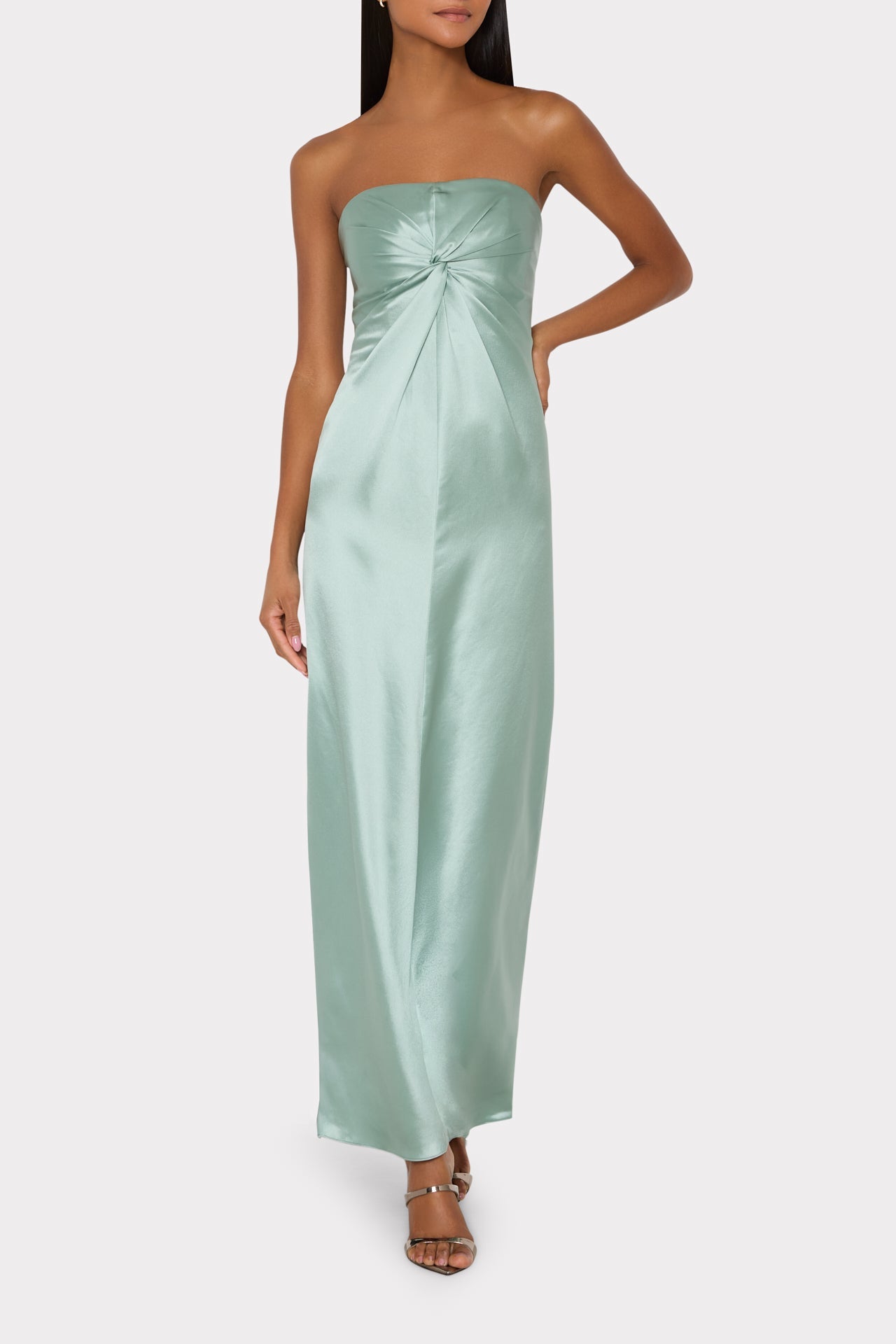 Michell Satin Maxi Dress