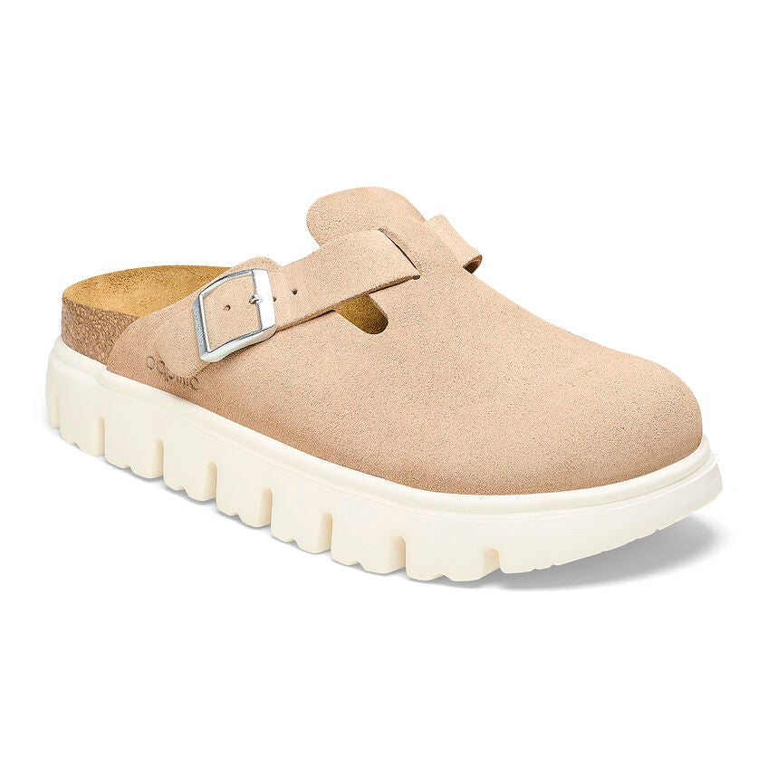 Unisex Boston Chunky Suede Leather Warm Sand Medium/Narrow