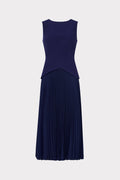 Haddy Pleated Midi Dress