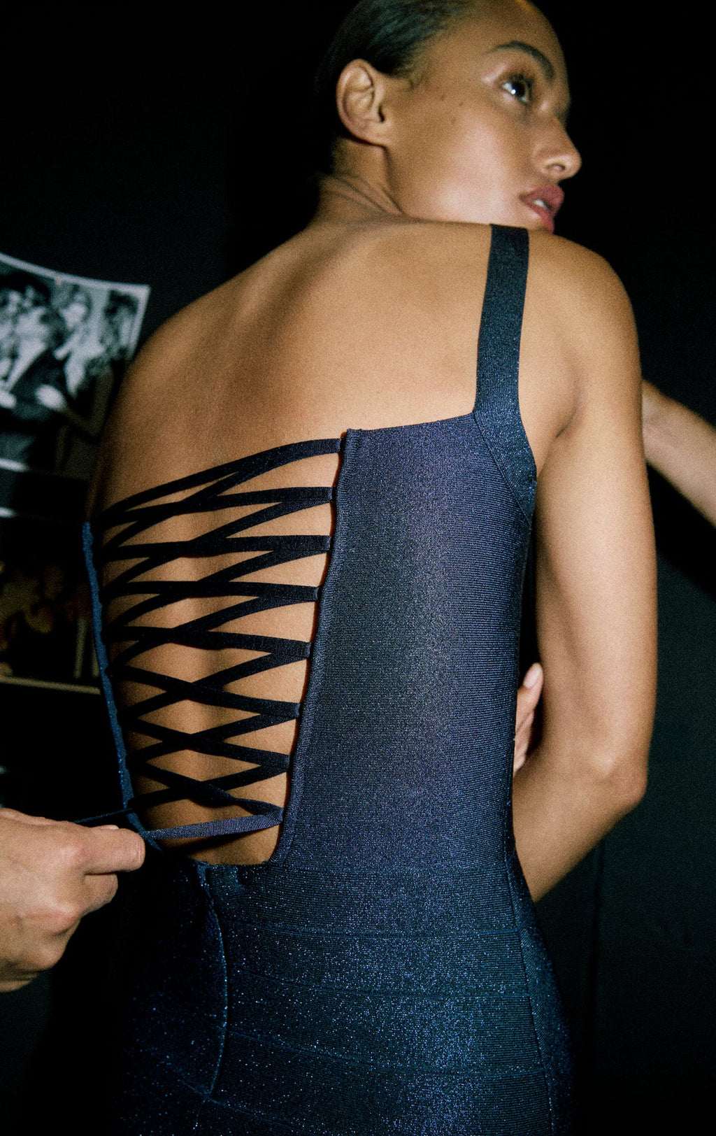 THE LUREX NERI DRESS