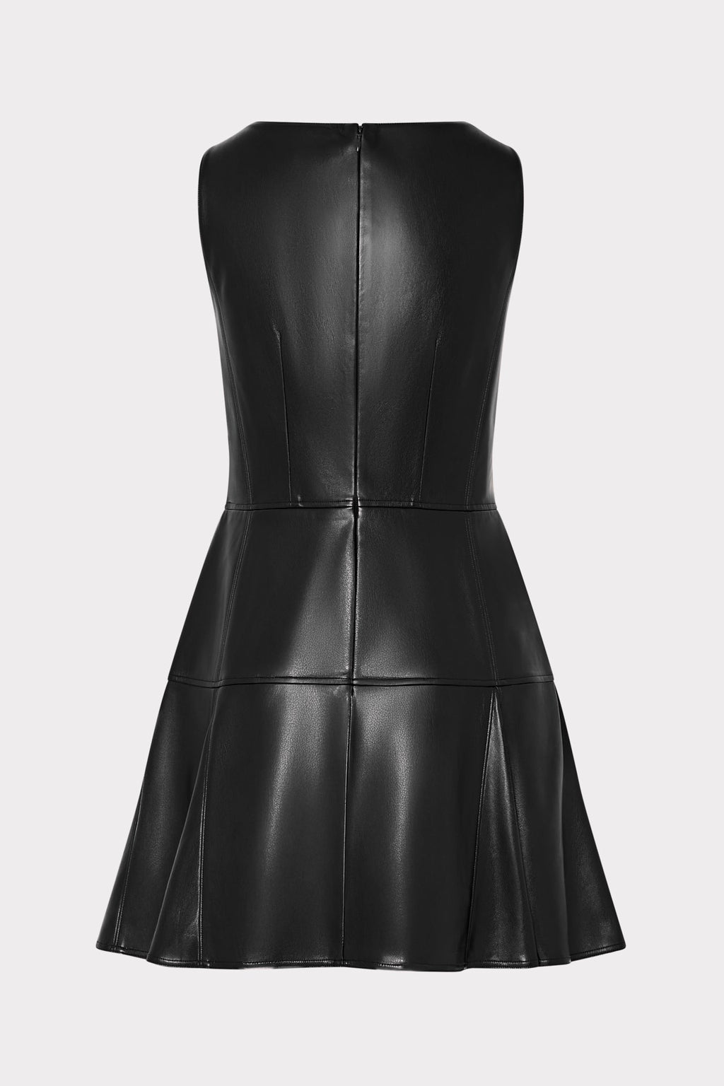 Vegan Leather Mini Dress