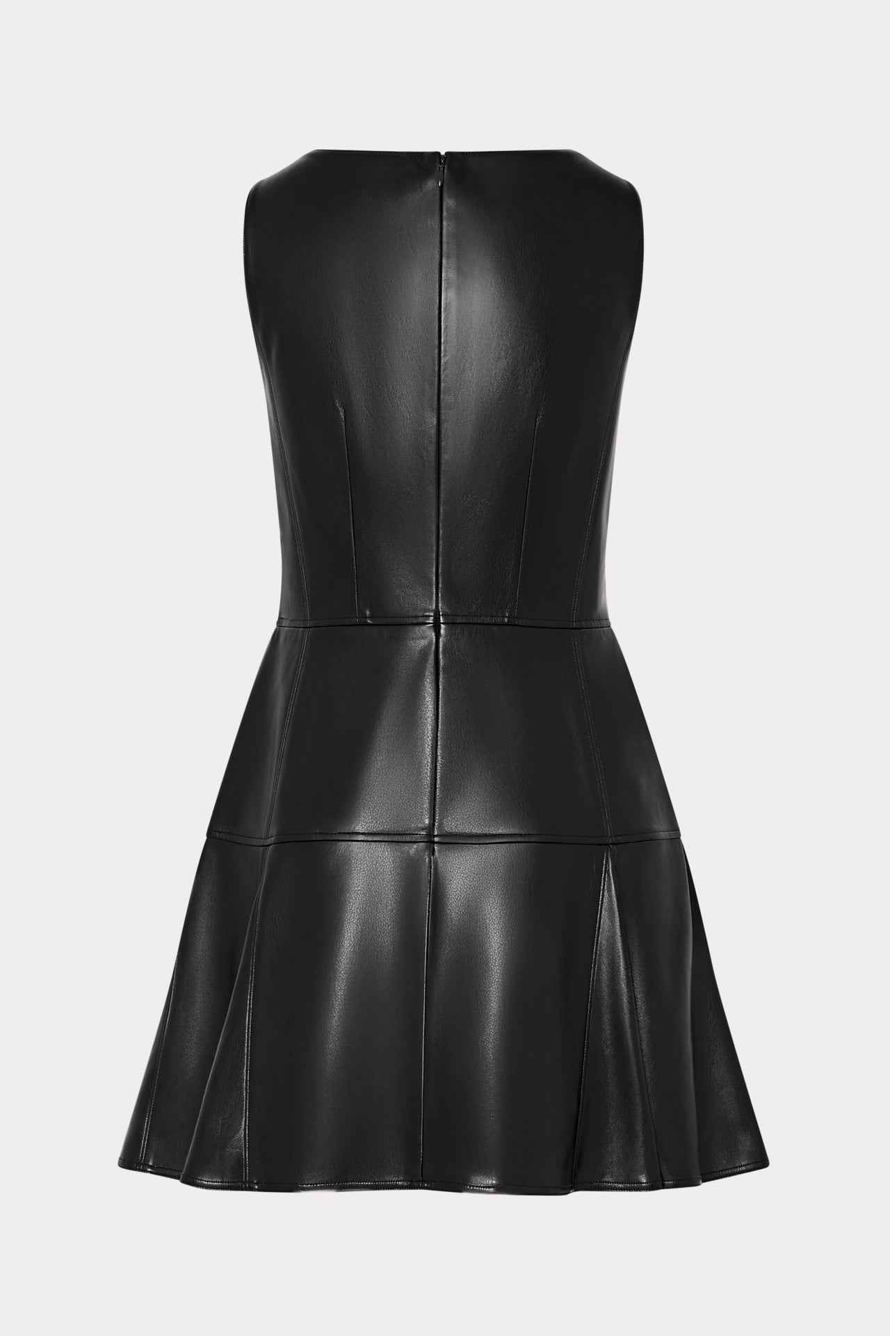 Vegan Leather Mini Dress