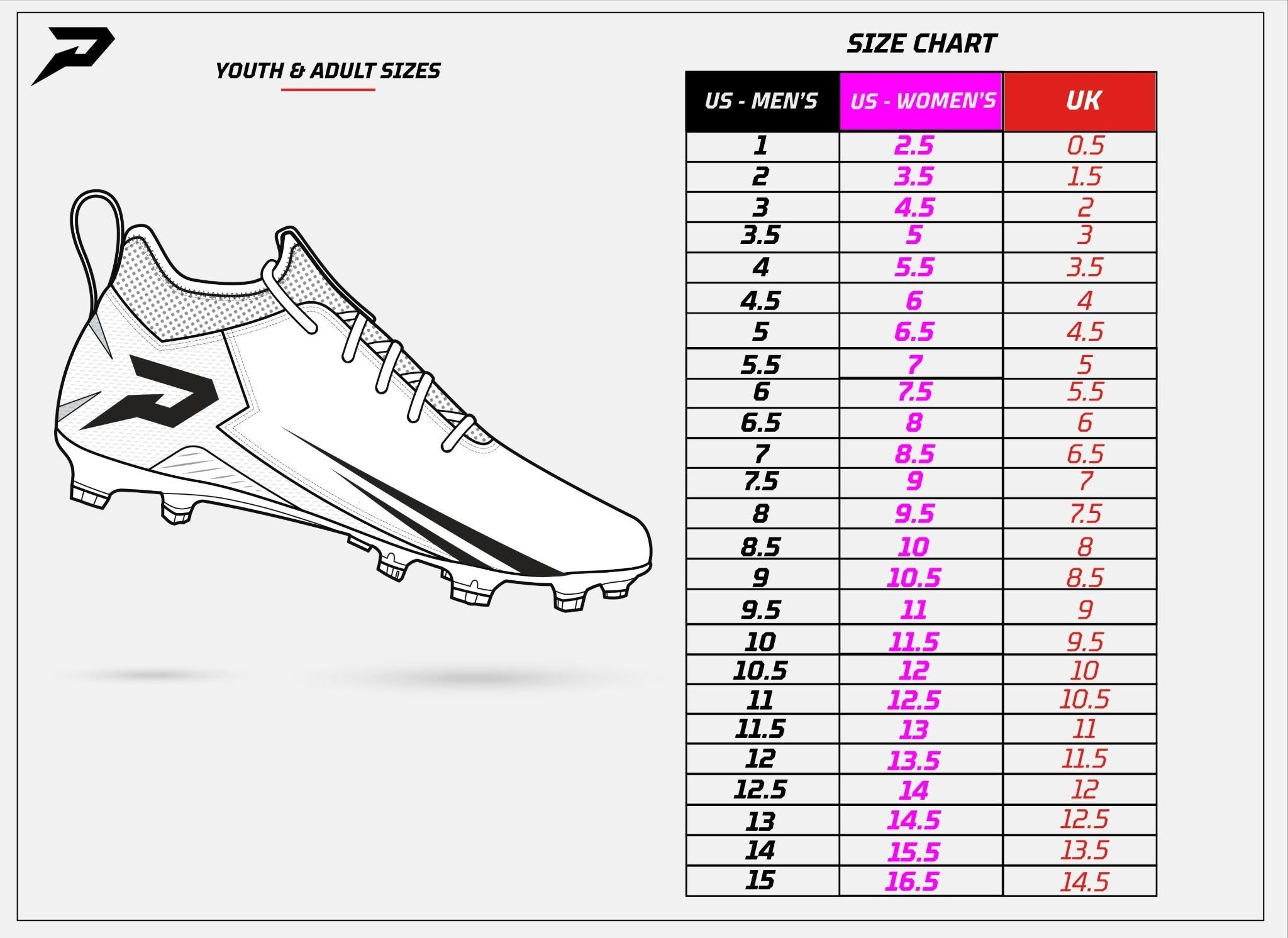 The Officially Licensed Joker Football Cleats - Velocity 2.0 by Phenom Elite