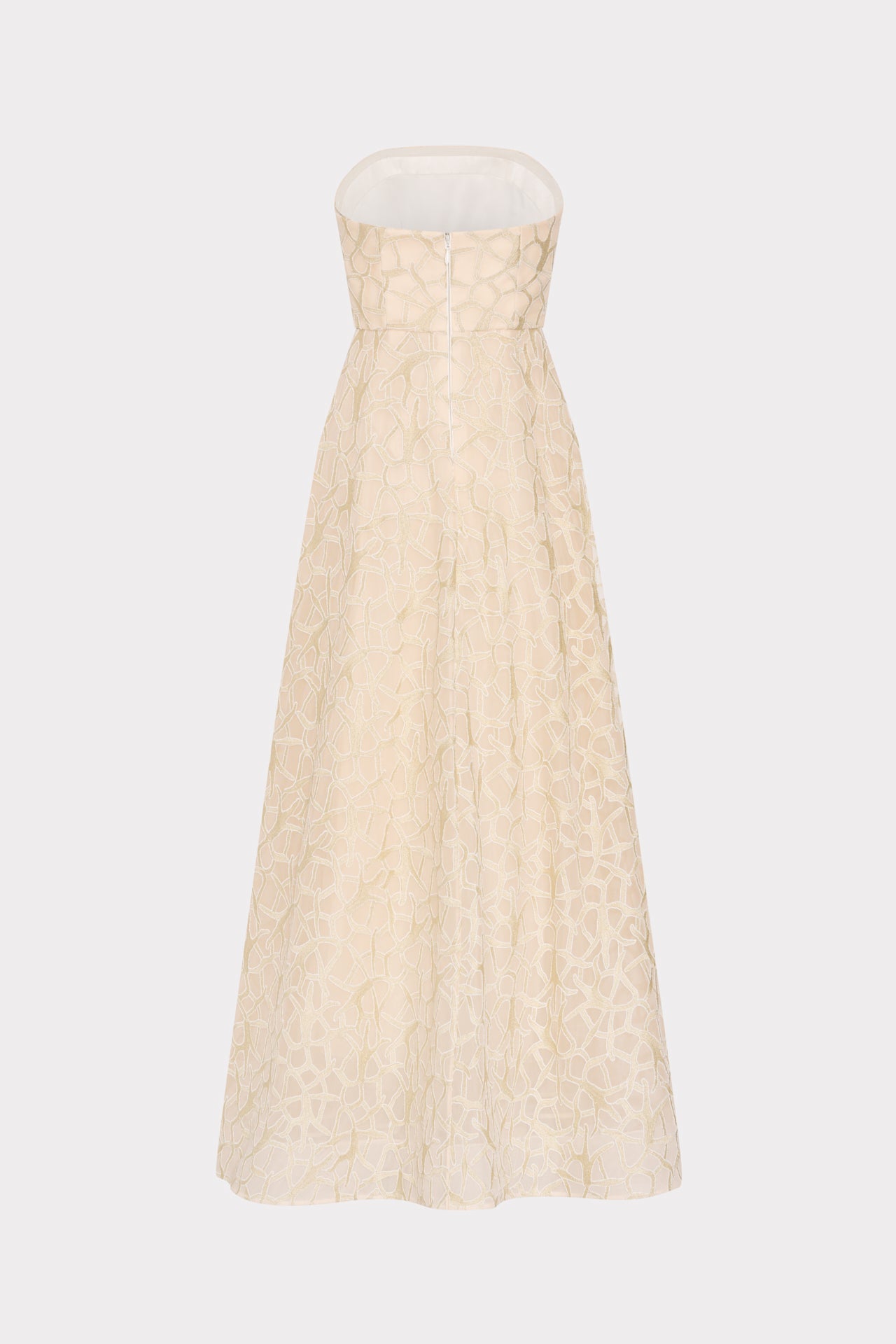 Sonja Curled Lace Gown