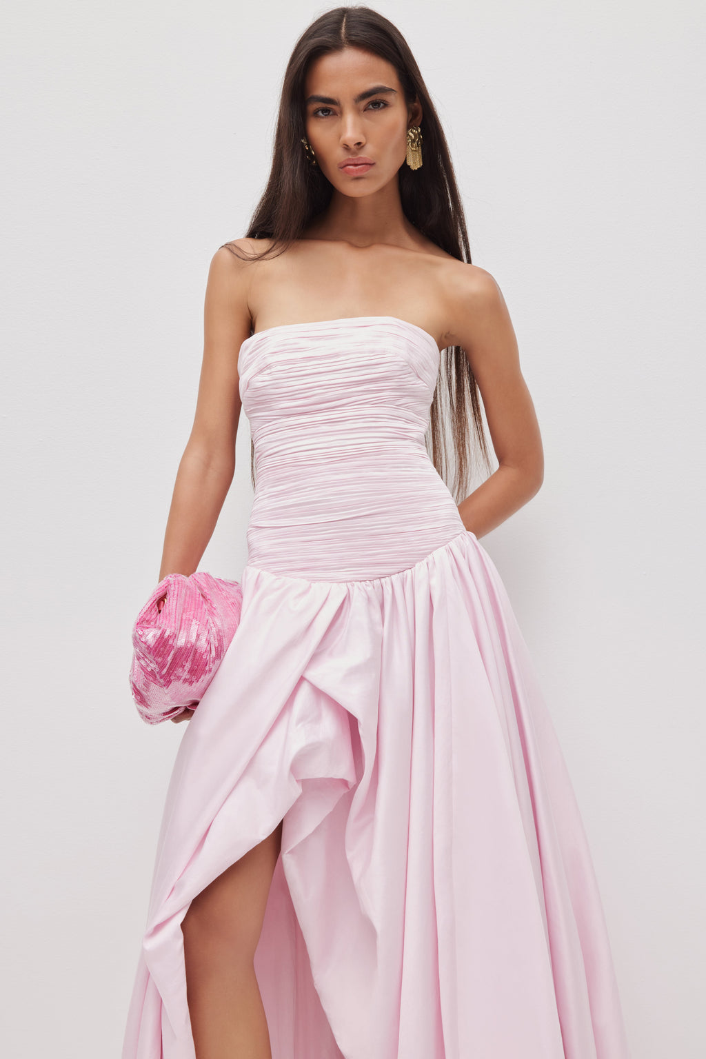 Violette Bubble Hem Maxi Drs