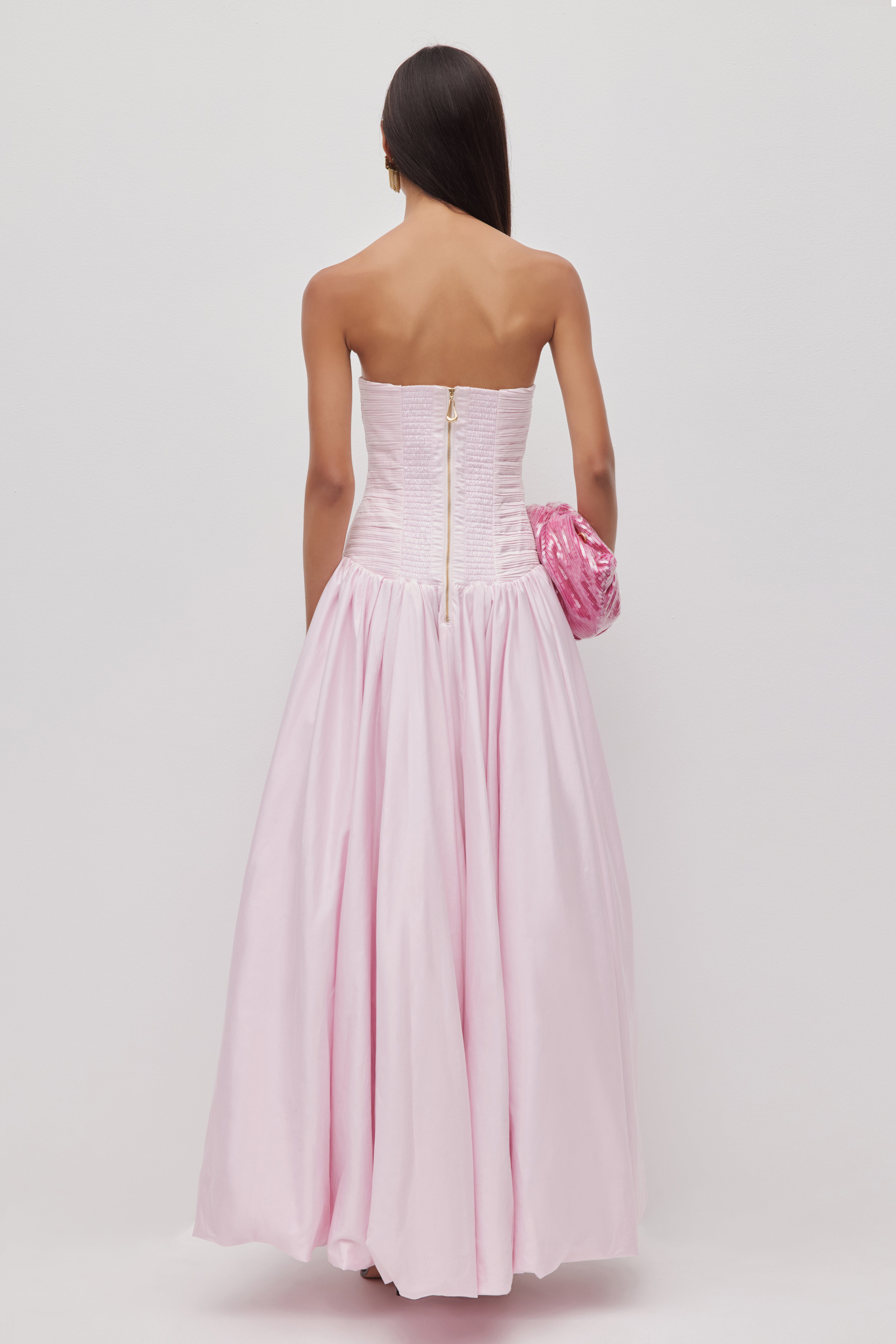 Violette Bubble Hem Maxi Drs