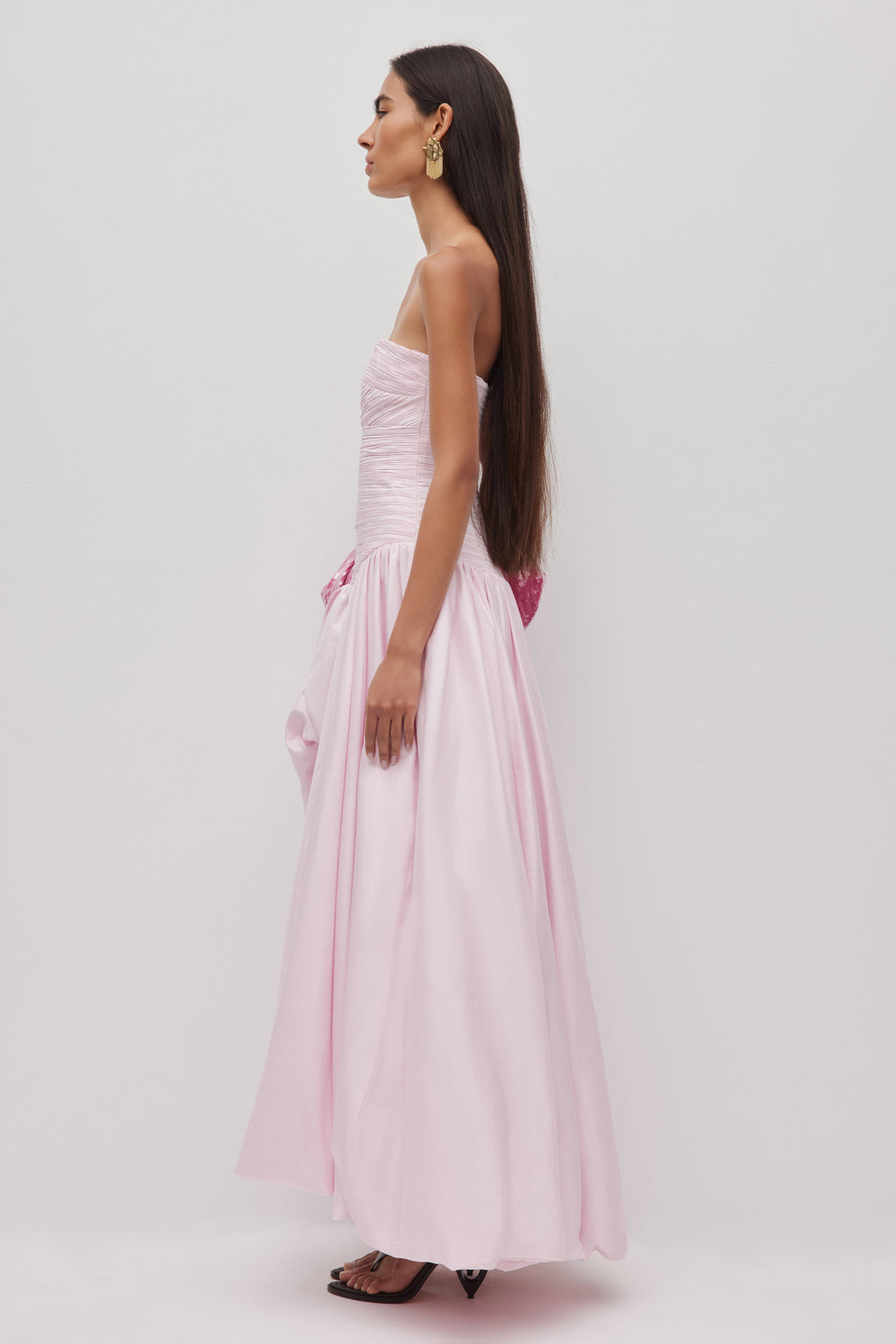 Violette Bubble Hem Maxi Drs