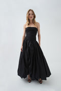 Violette Bubble Hem Maxi Drs