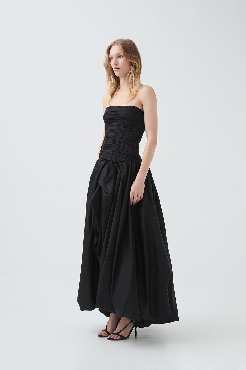 Violette Bubble Hem Maxi Drs