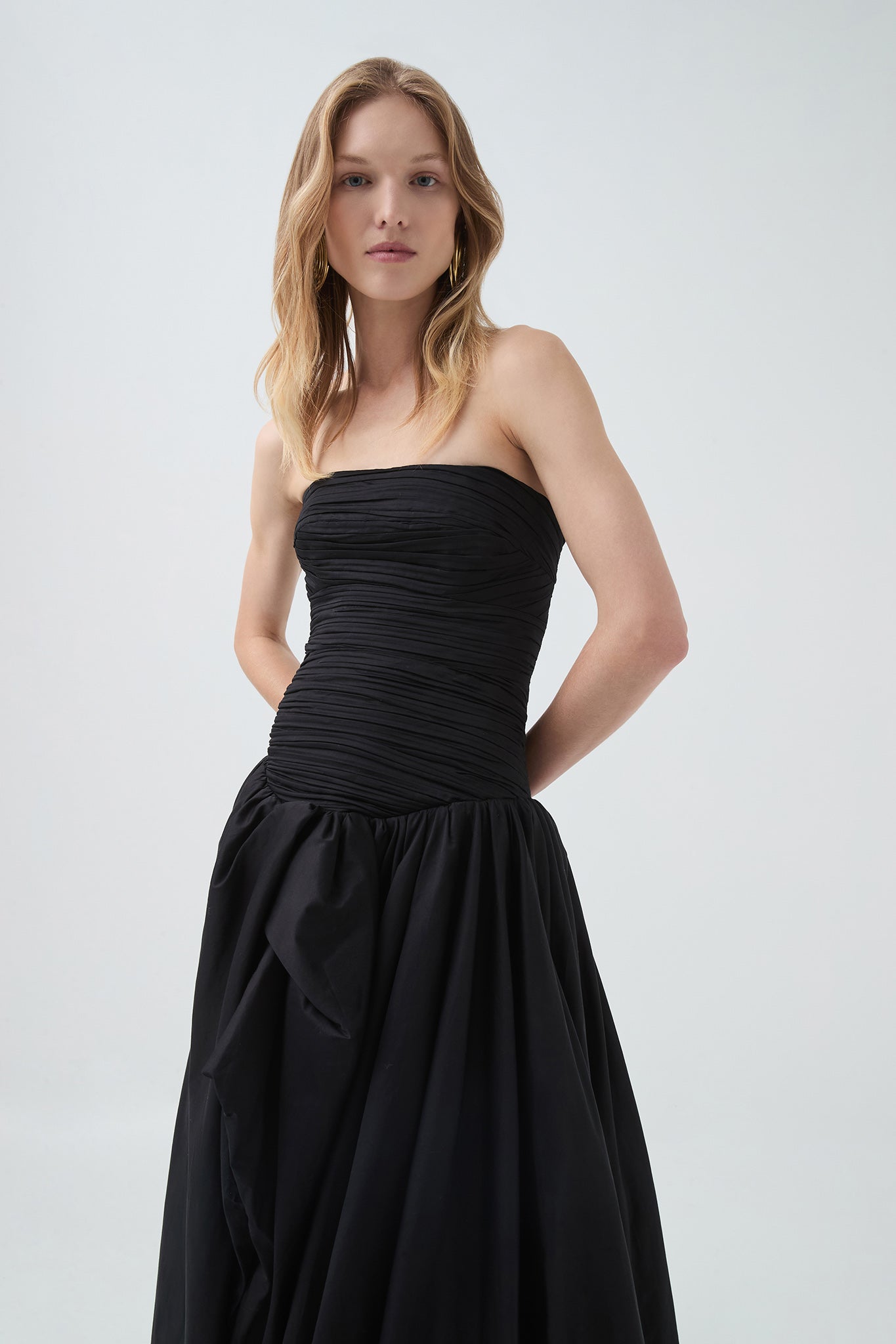 Violette Bubble Hem Maxi Drs