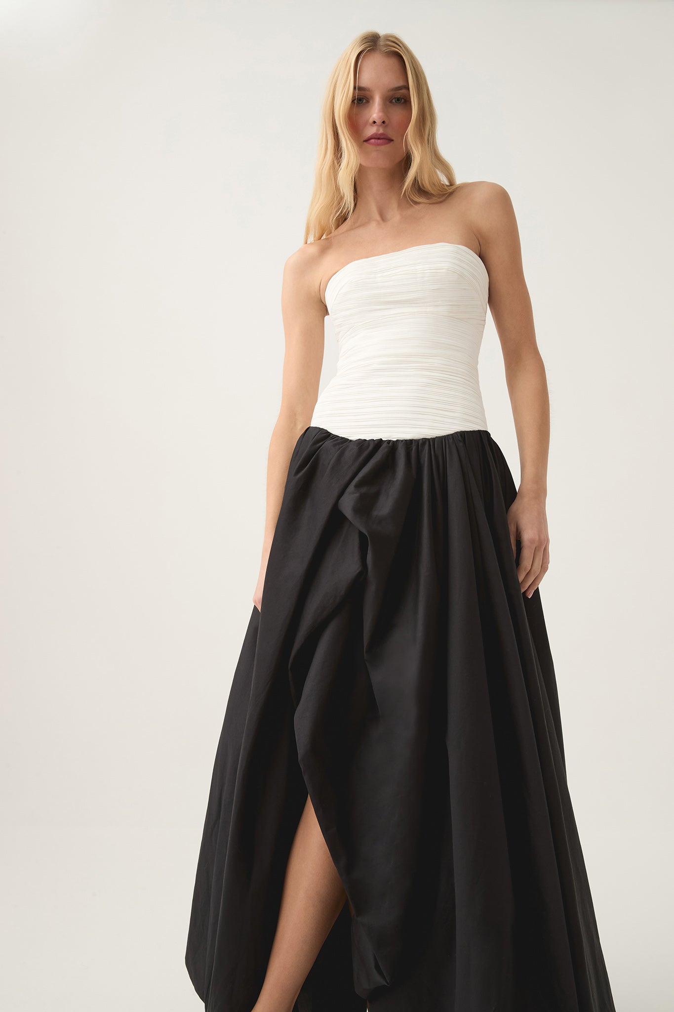 Violette Bubble Hem Maxi Drs