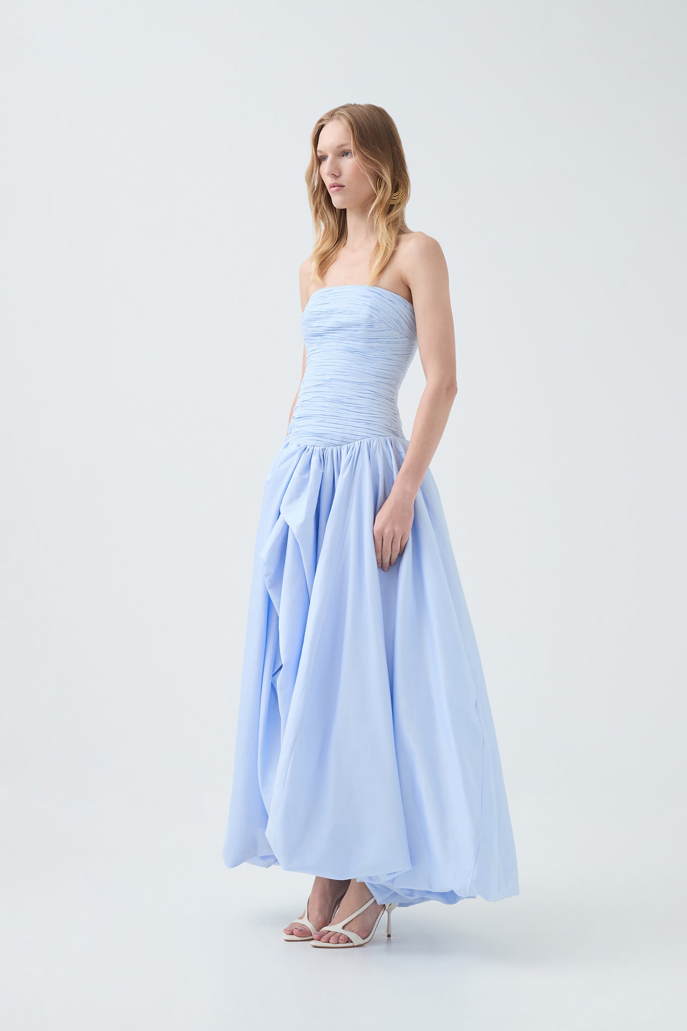 Violette Bubble Hem Maxi Drs