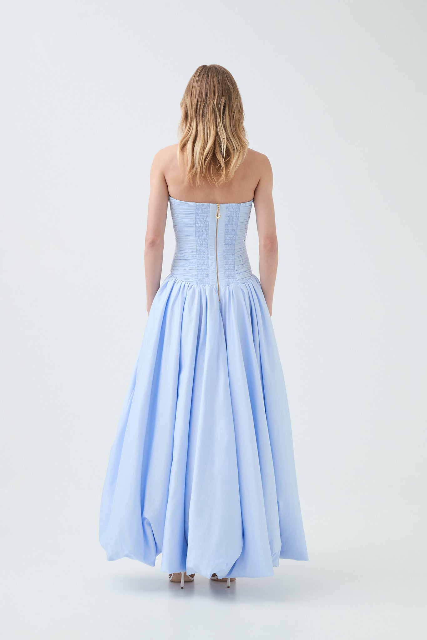 Violette Bubble Hem Maxi Drs