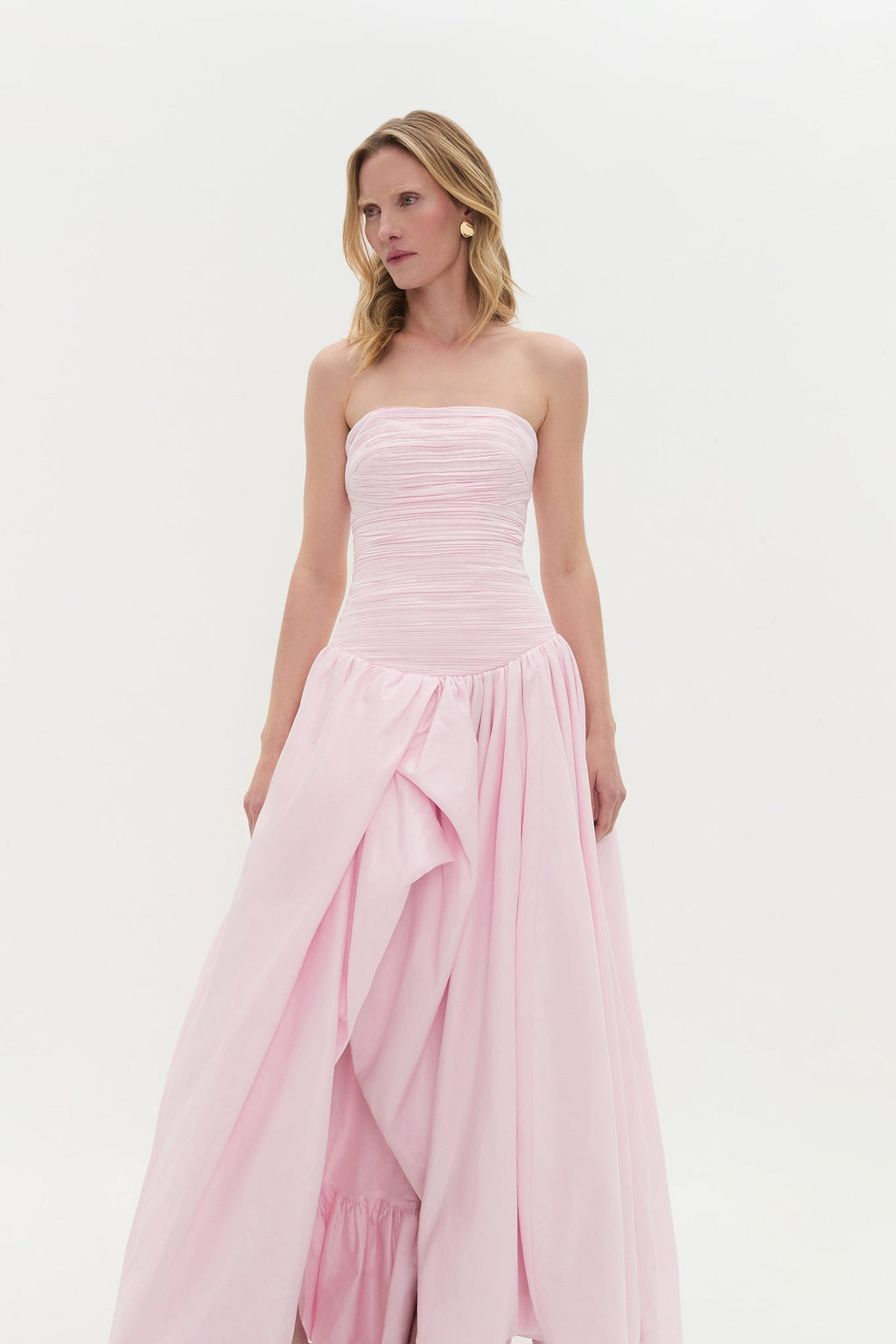 Violette Bubble Hem Maxi Drs