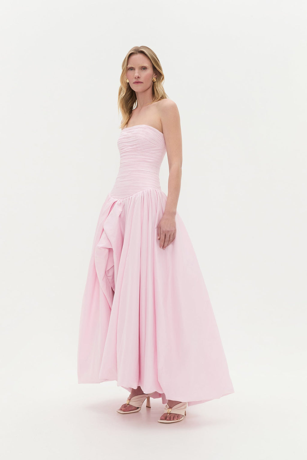 Violette Bubble Hem Maxi Drs