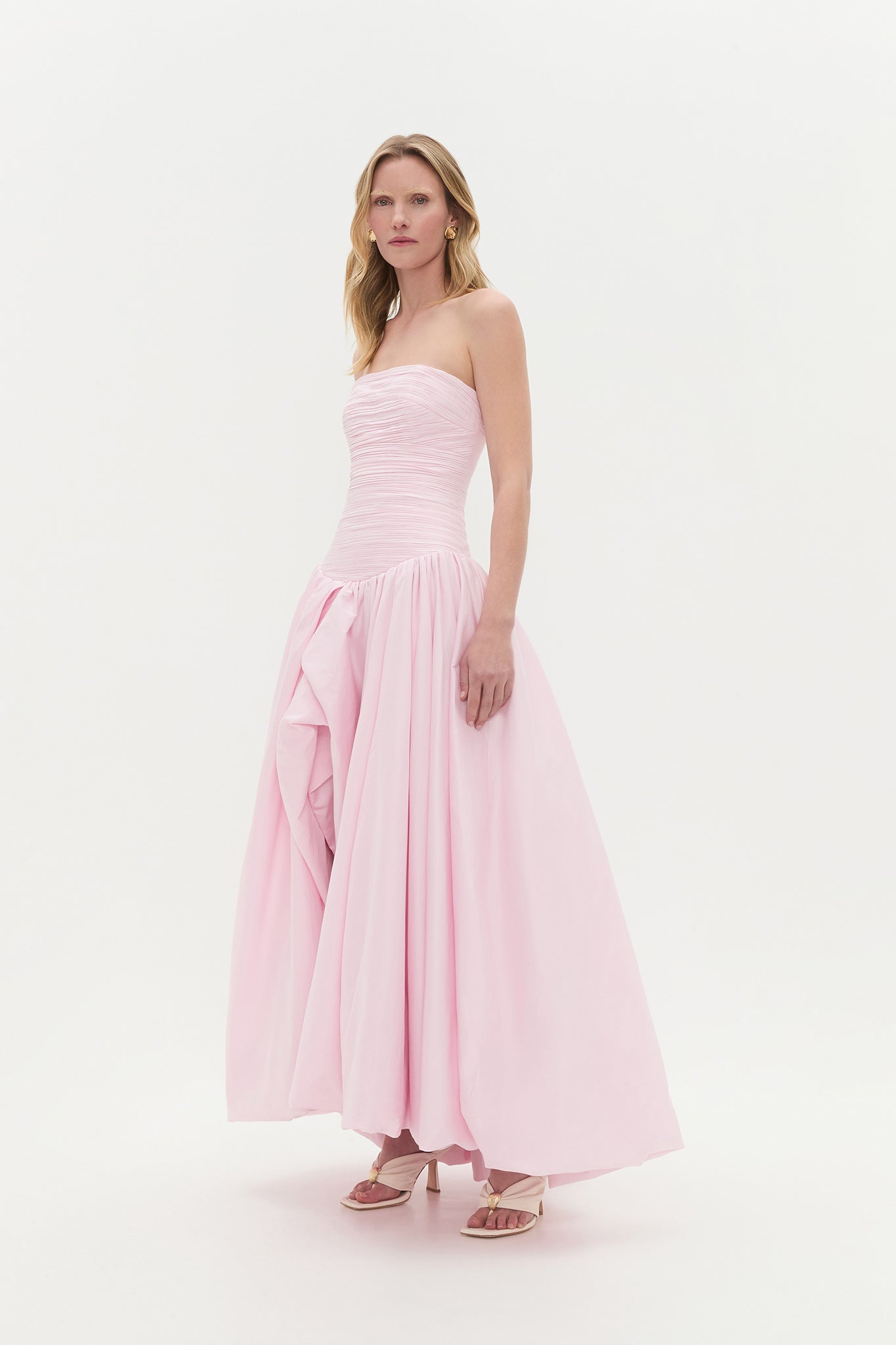 Violette Bubble Hem Maxi Drs