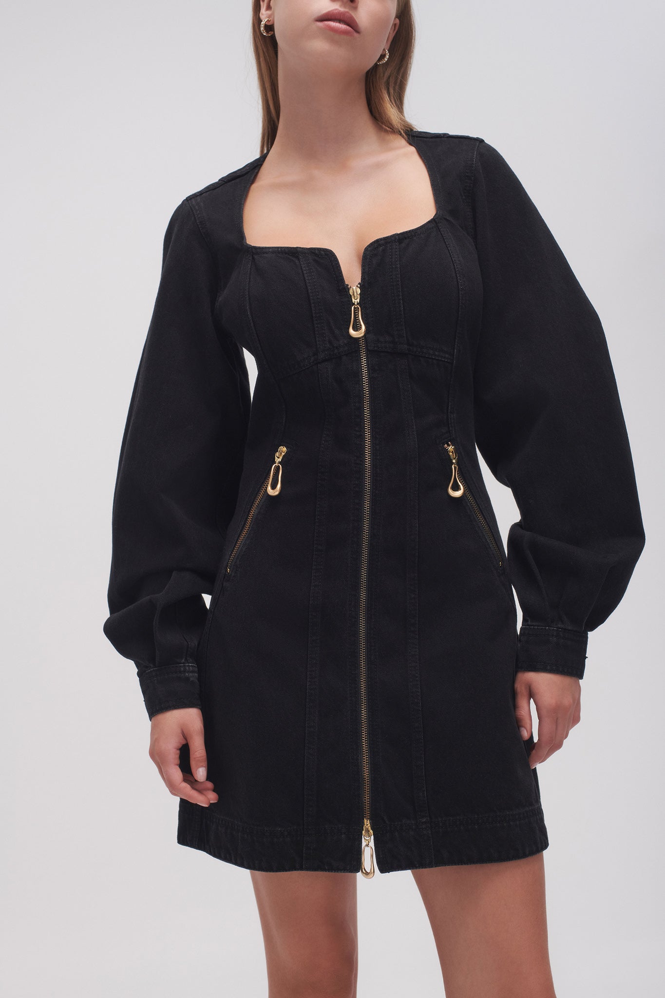 Willa Denim Mini Dress