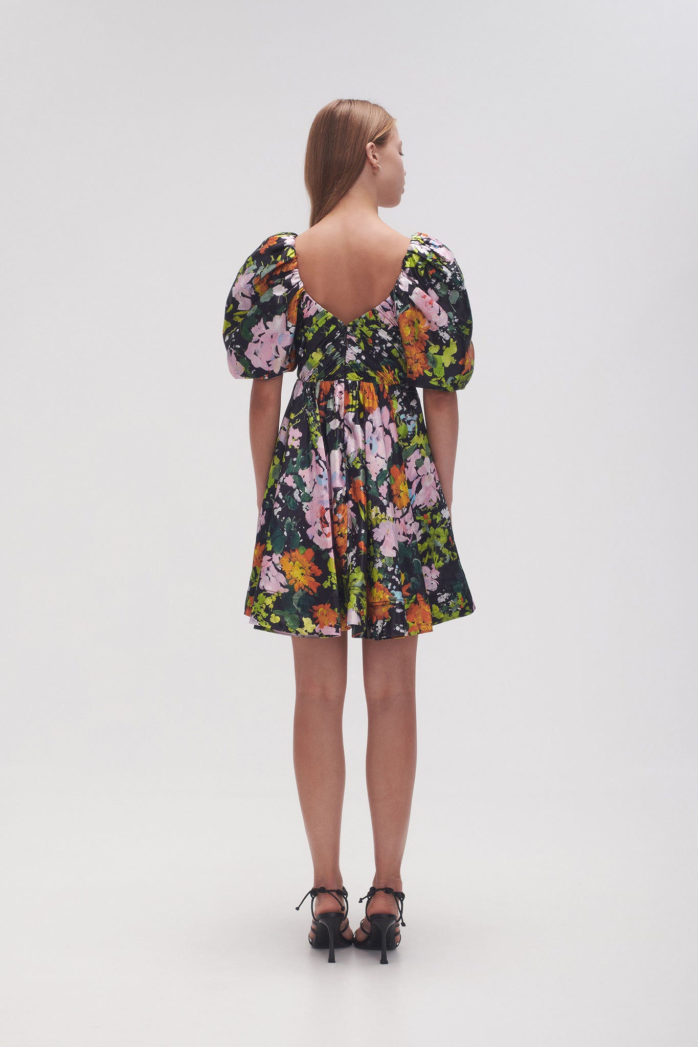 Gabrielle Plunge Mini Dress