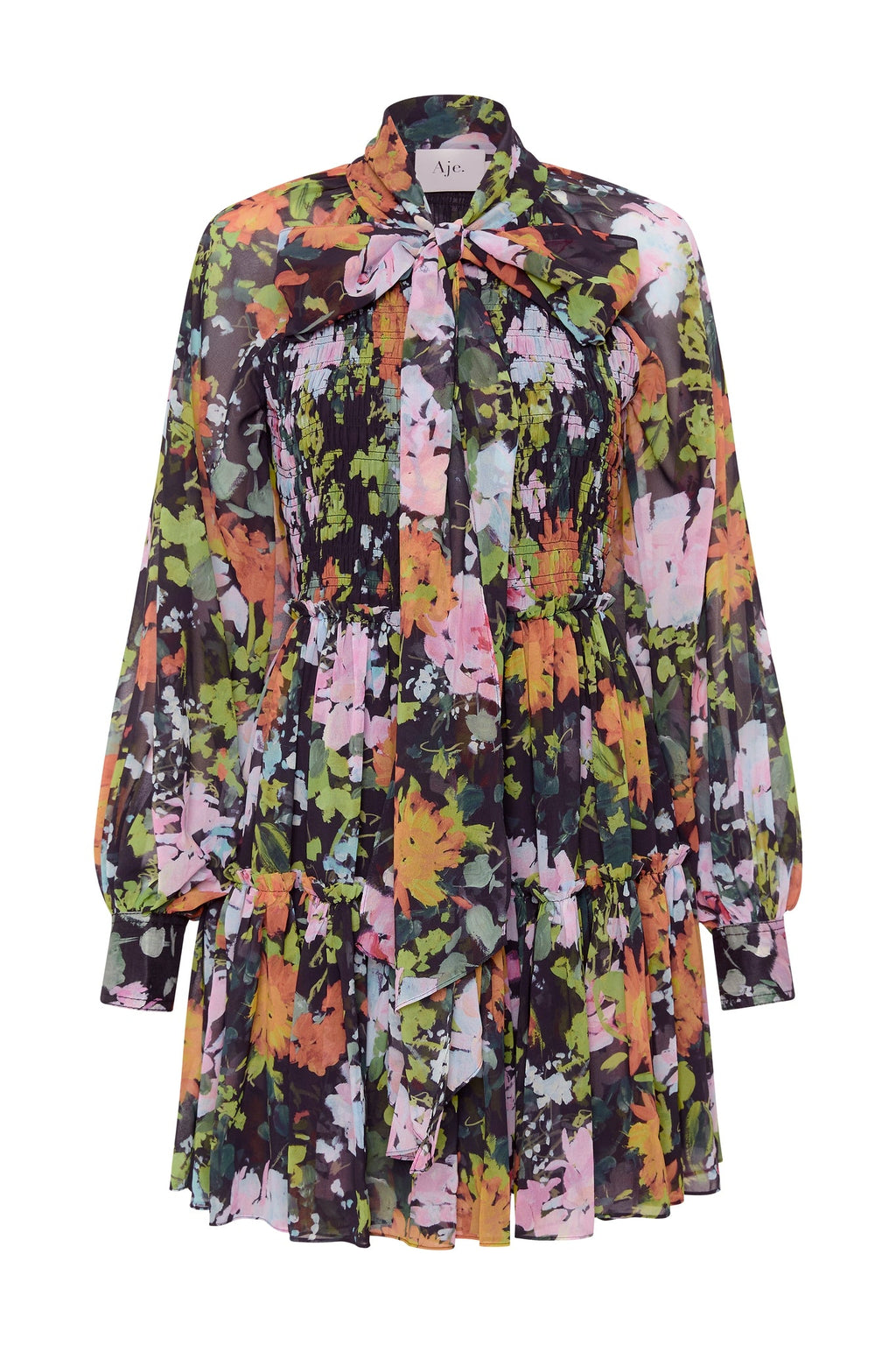 Marlowe Shirred Mini Dress