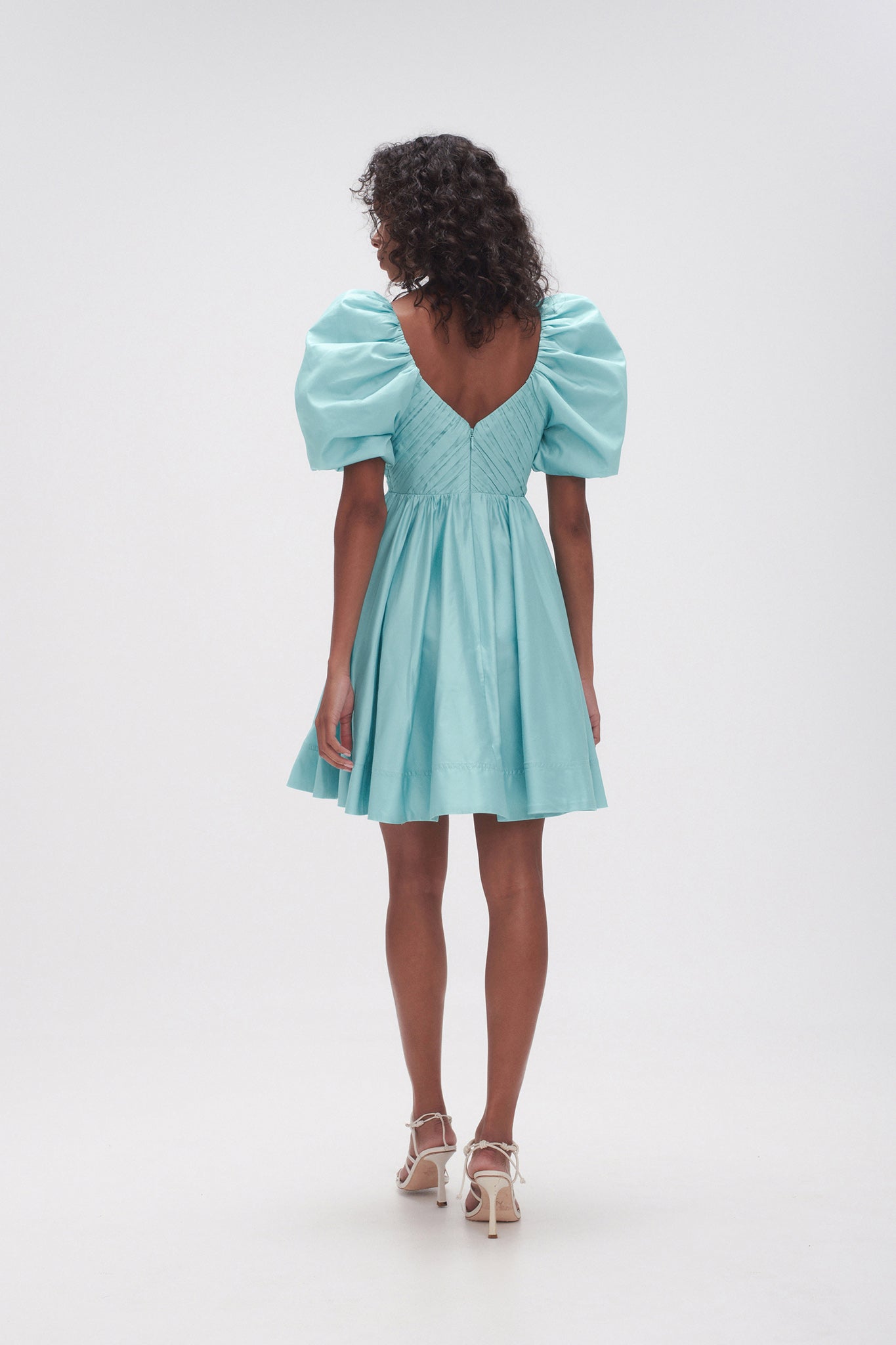 Gabrielle Plunge Mini Dress