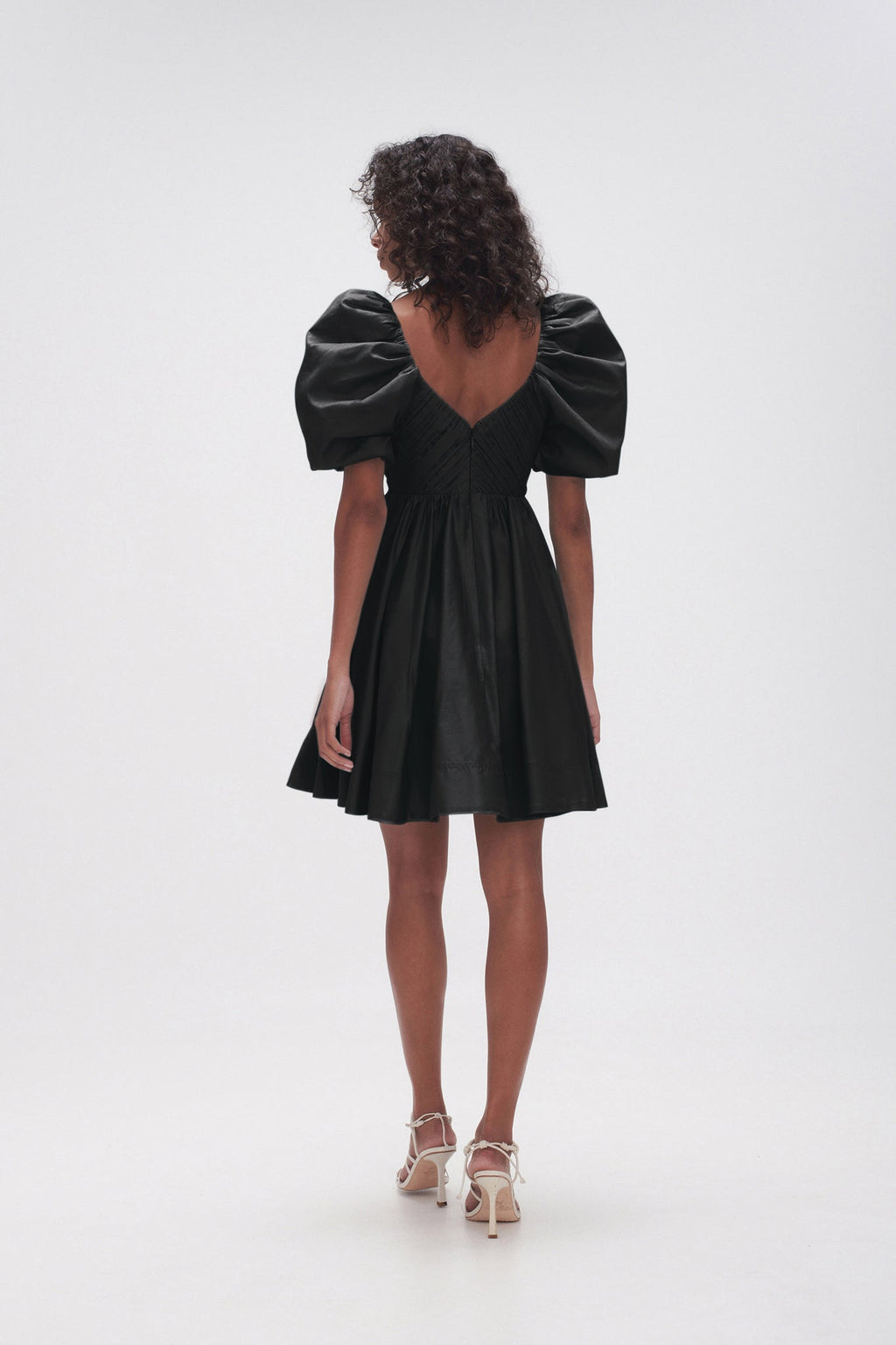 Gabrielle Plunge Mini Dress