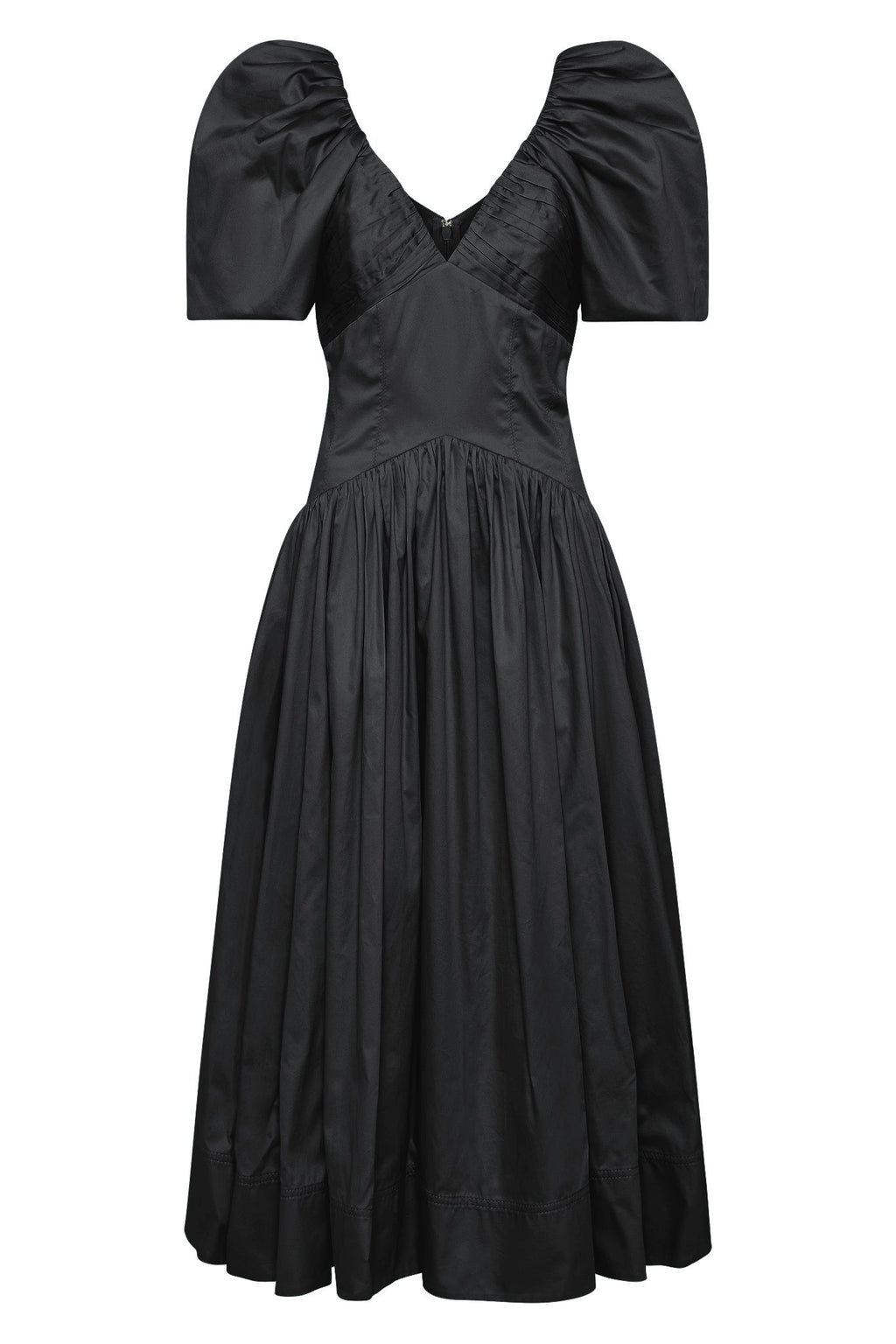 Gabrielle Plunge Midi Dress