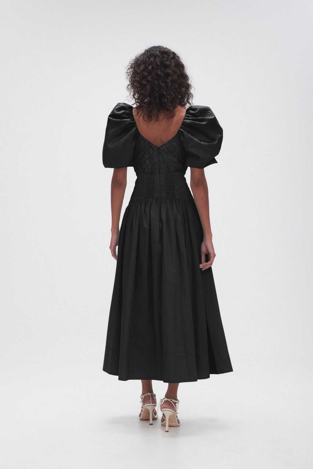 Gabrielle Plunge Midi Dress