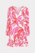 Liv Dream Rose Pleated Dress