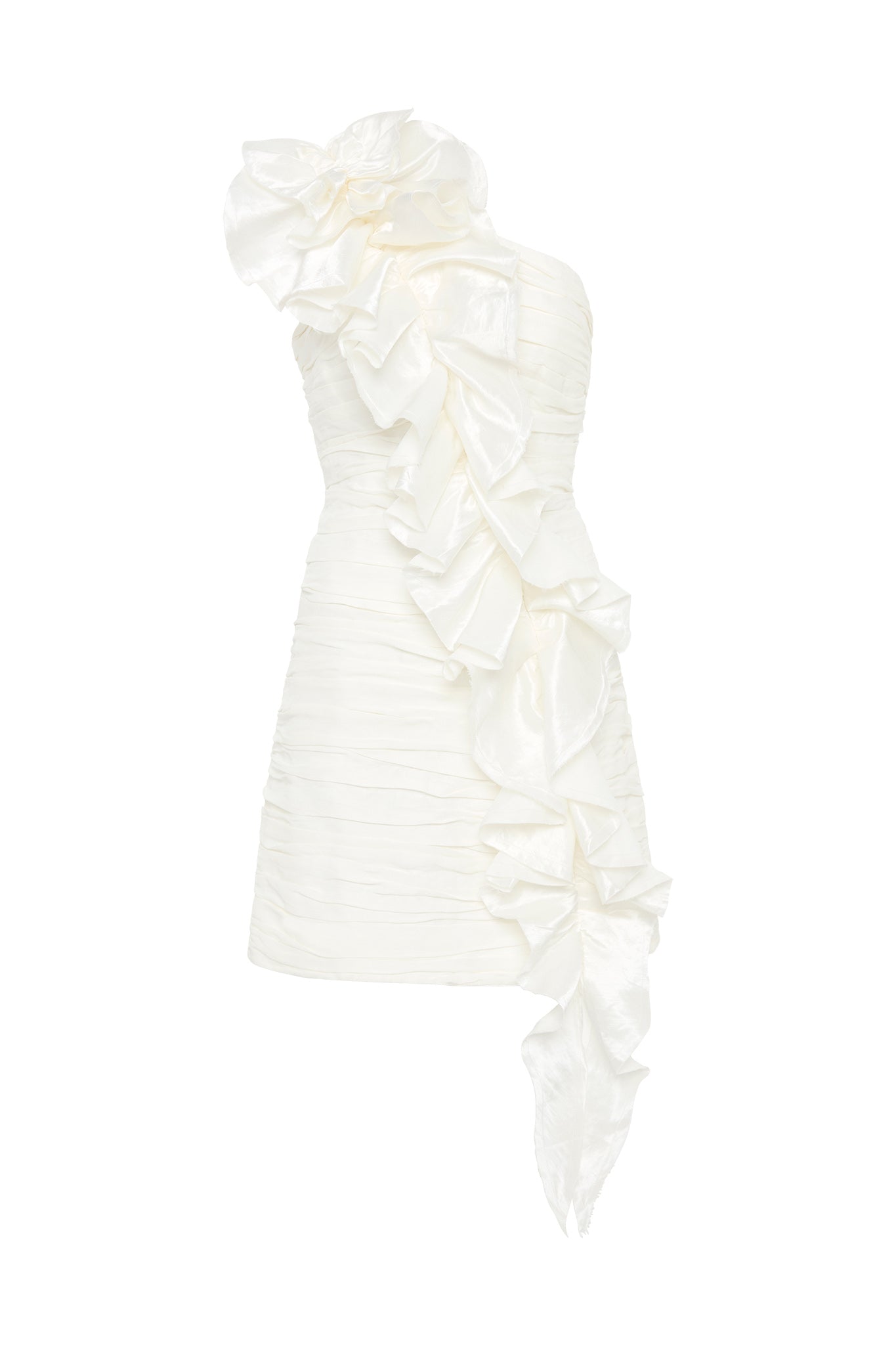 Adelia Ruffle Mini Dress