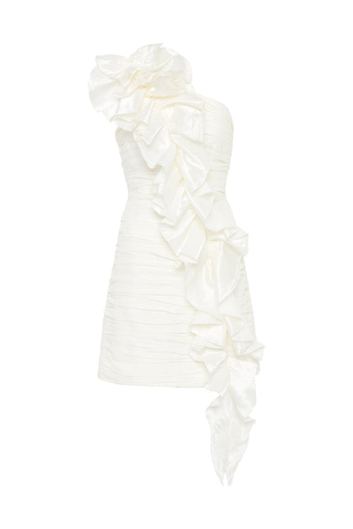 Adelia Ruffle Mini Dress