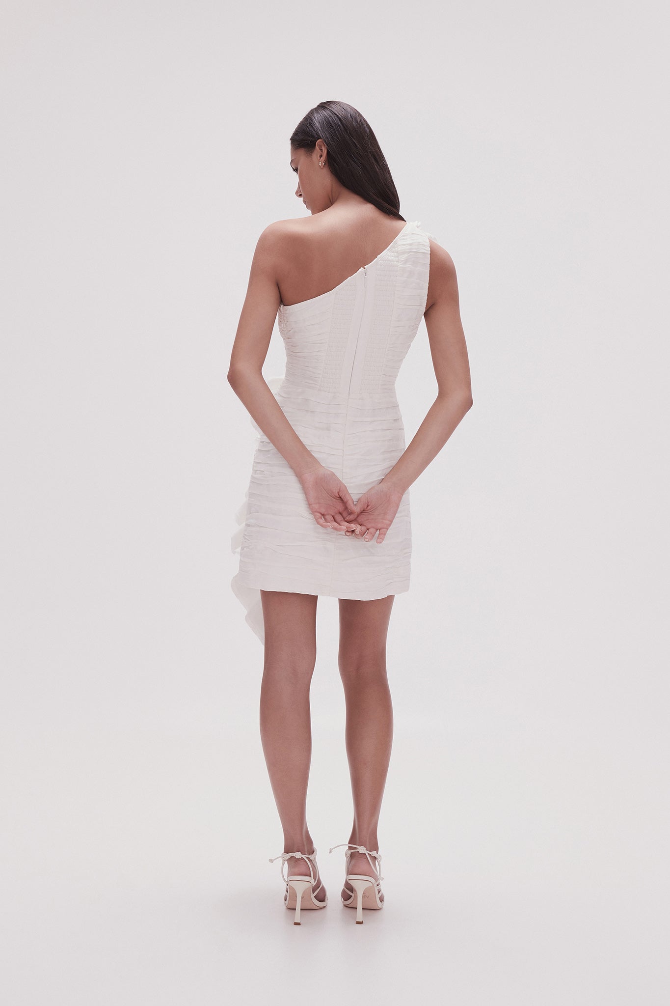 Adelia Ruffle Mini Dress