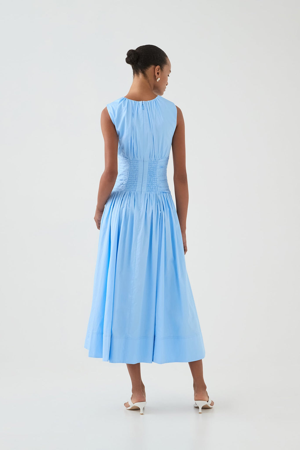Agatha Knot Waist Midi Dress