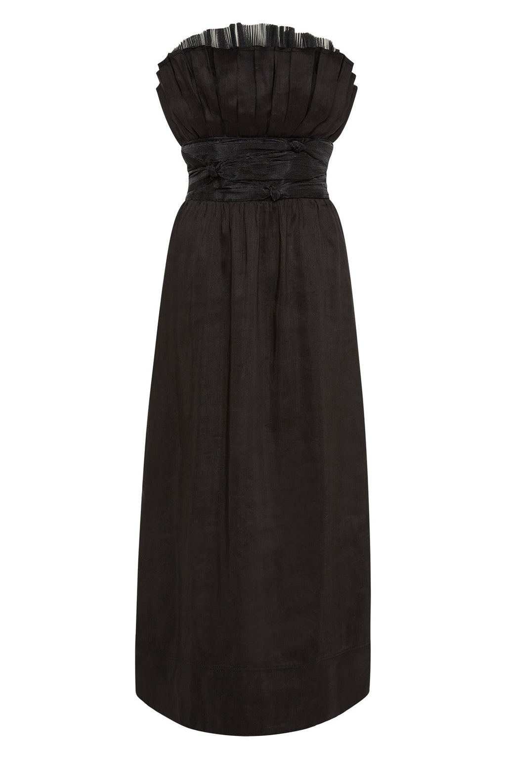 Whisper Knot Waist Midi Dress