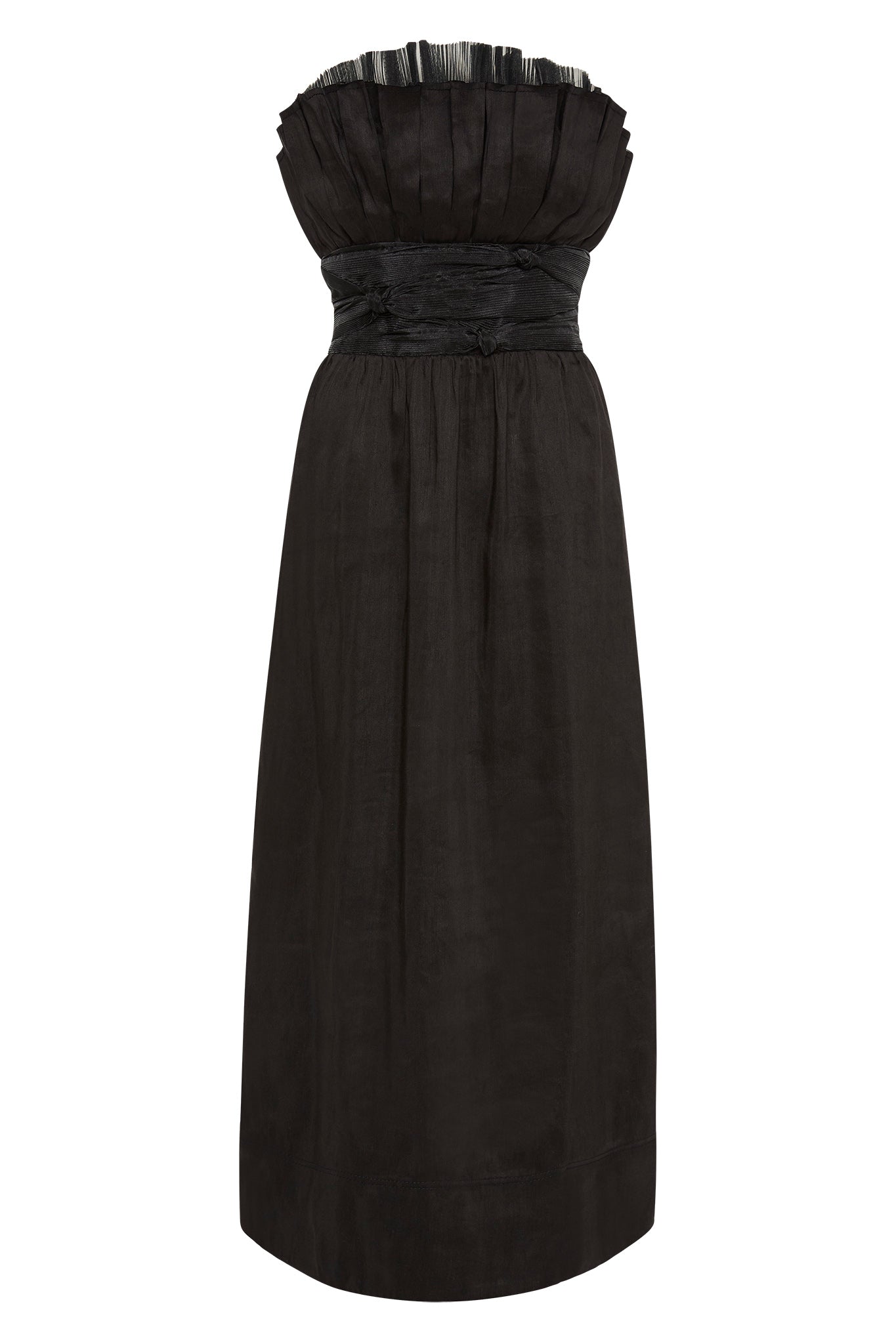 Whisper Knot Waist Midi Dress