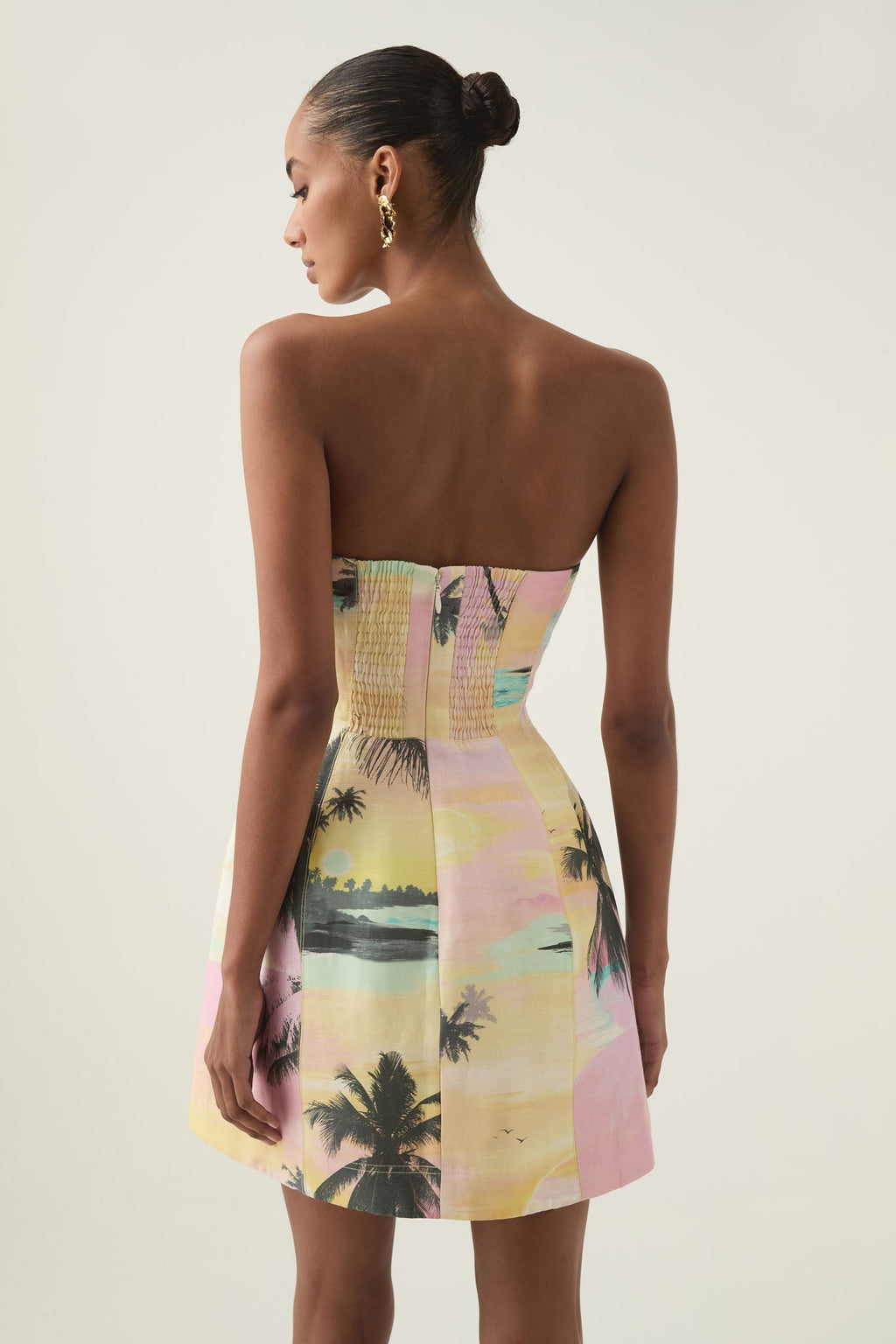 Baret Strapless Mini Dress