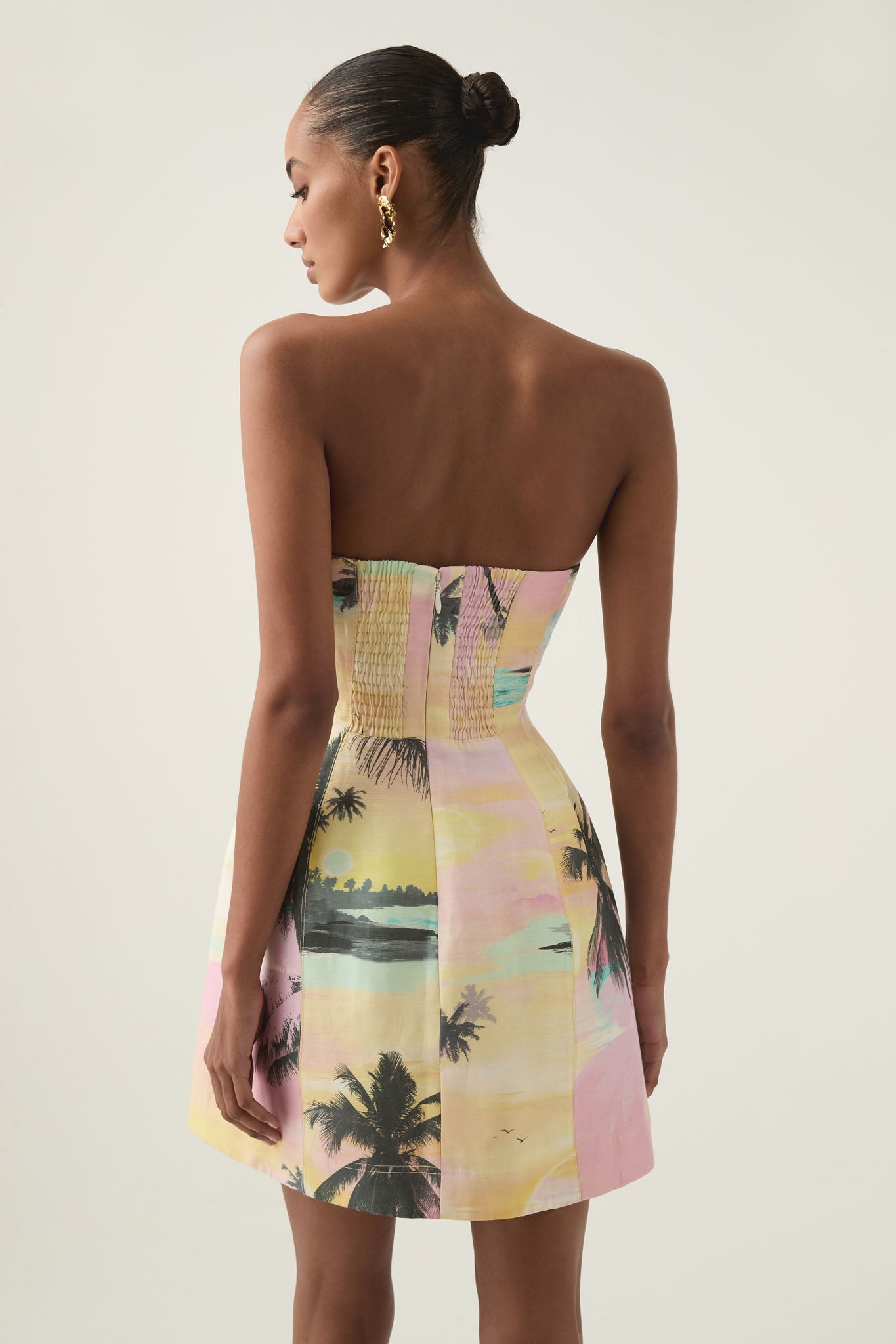 Baret Strapless Mini Dress