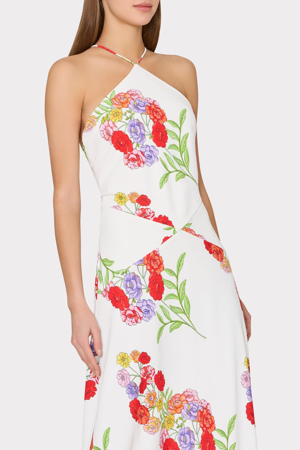 Leda Printed Maxi Dress