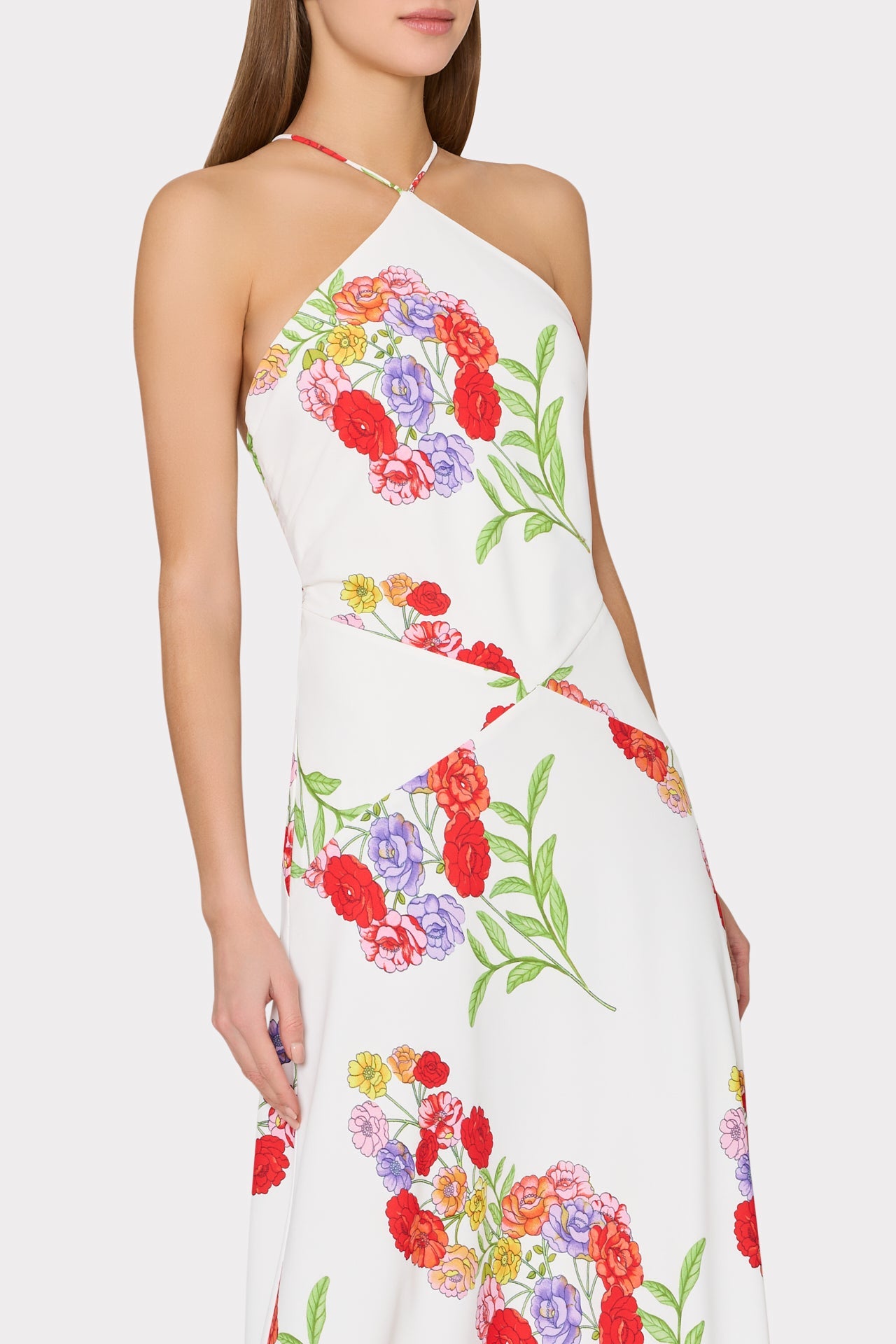 Leda Printed Maxi Dress