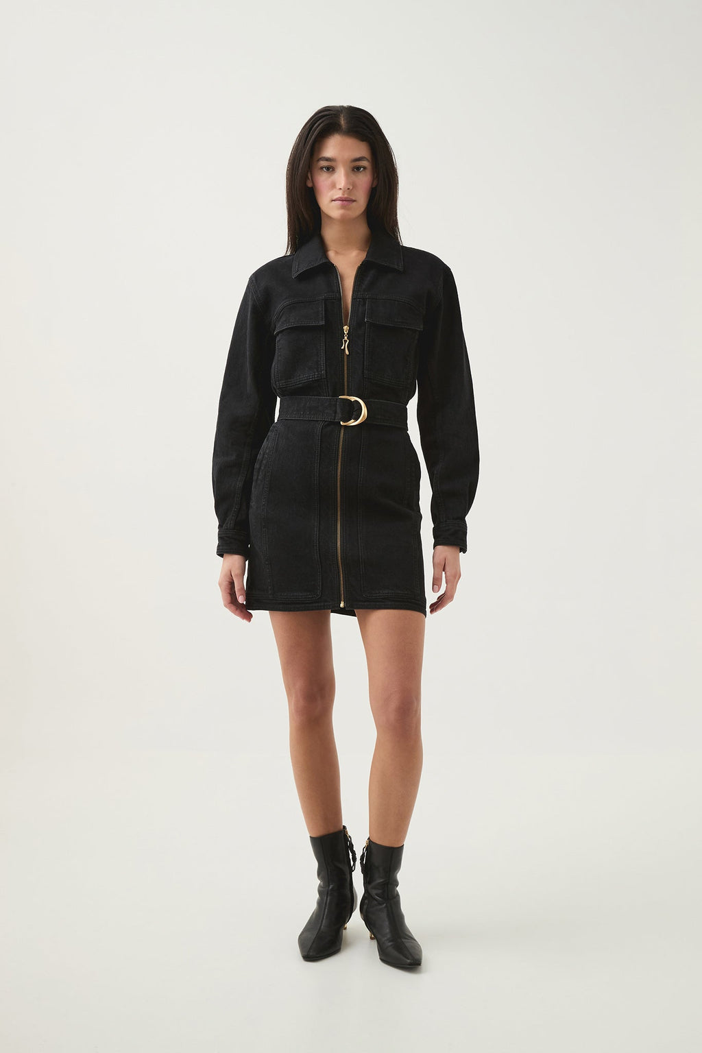 Maya Denim Mini Dress