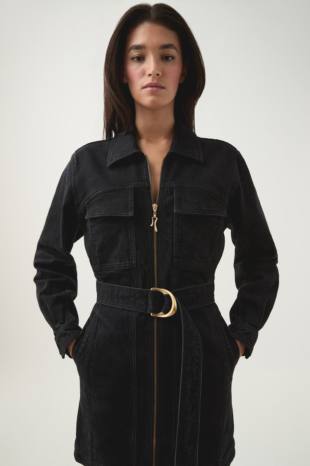 Maya Denim Mini Dress