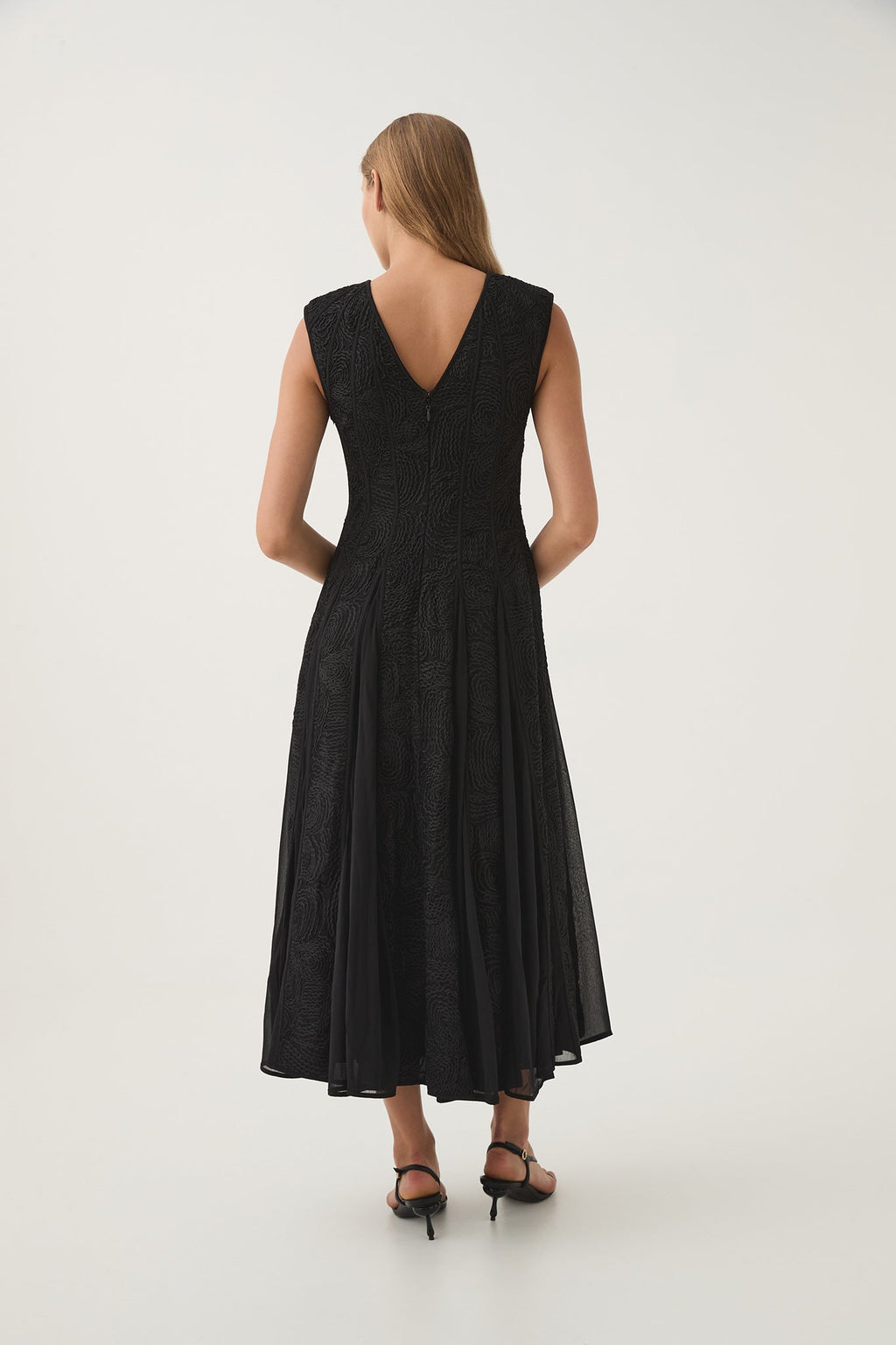 Soleil Lace Midi Dress