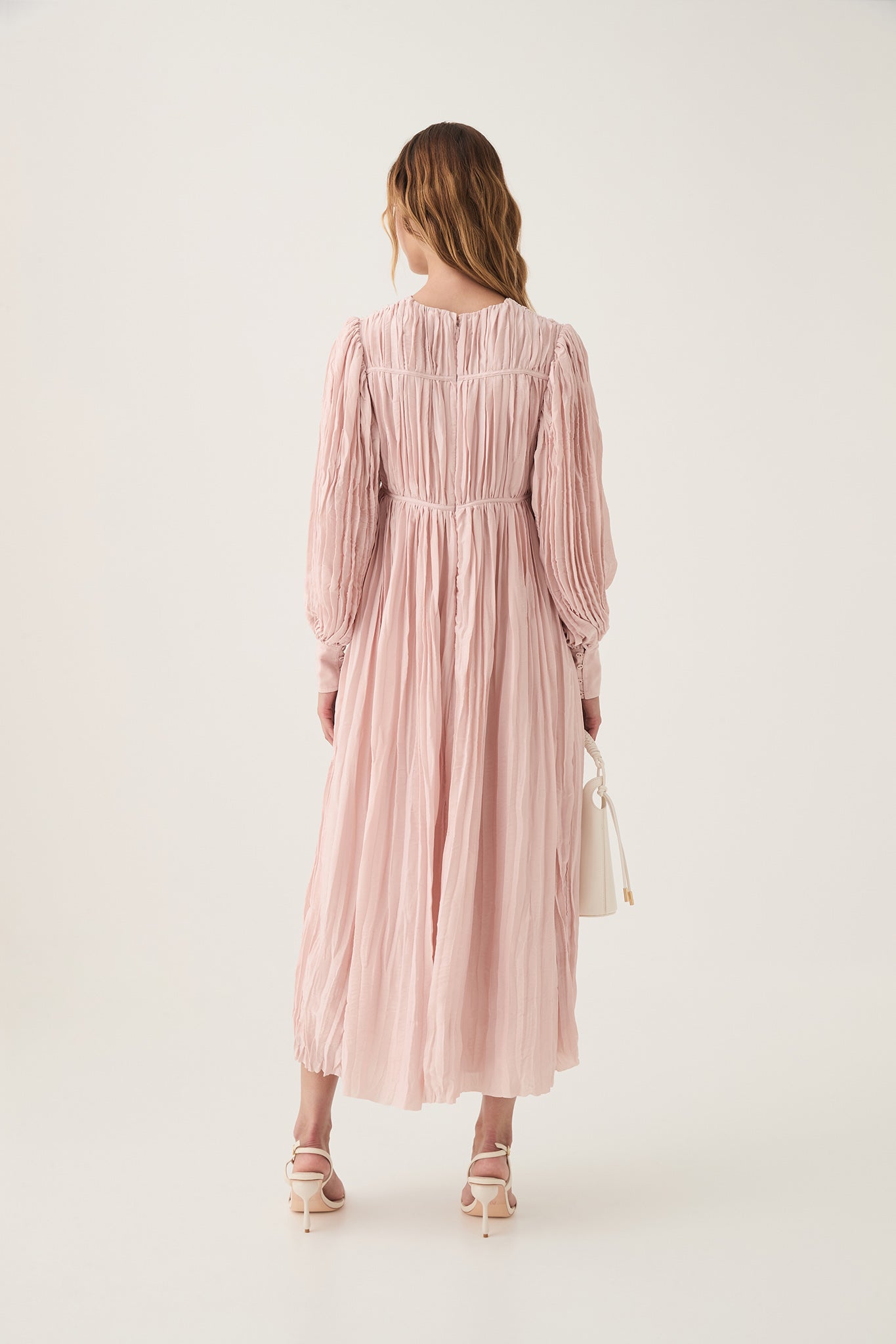 Catalyst Pleated Midi Dress