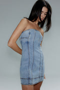 Corie Denim Mini Dress