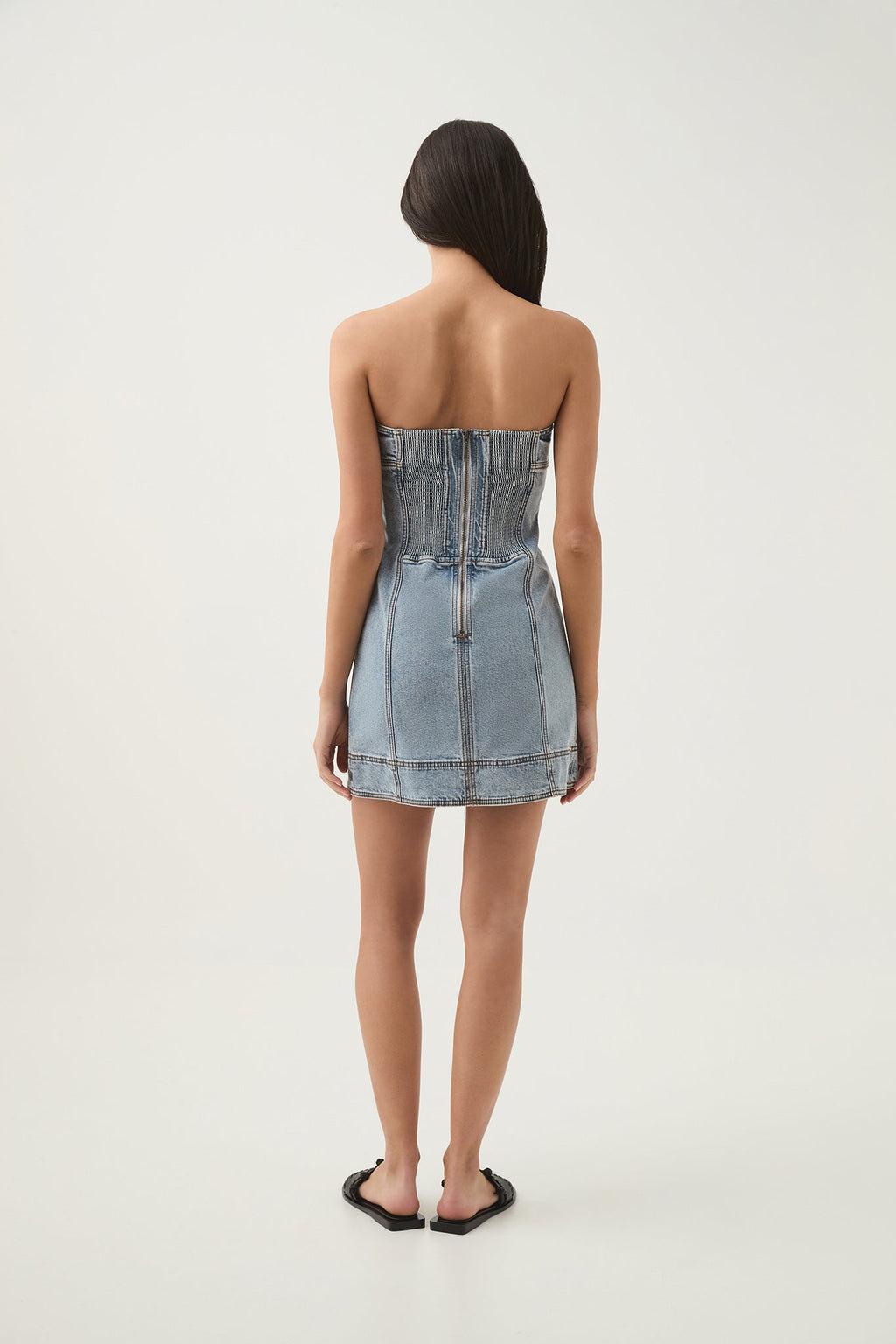 Corie Denim Mini Dress
