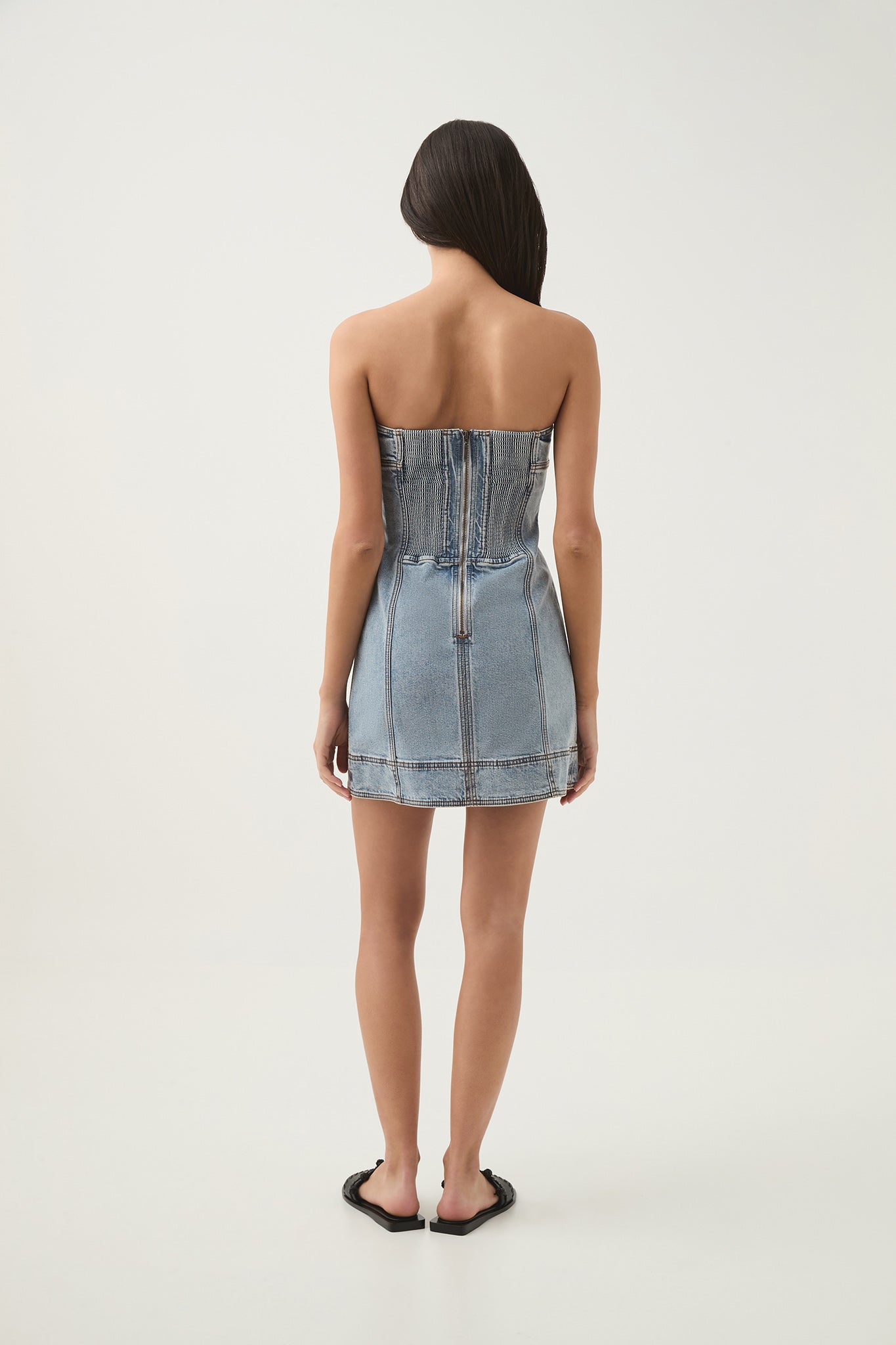 Corie Denim Mini Dress