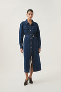 Neo Denim Midi Dress