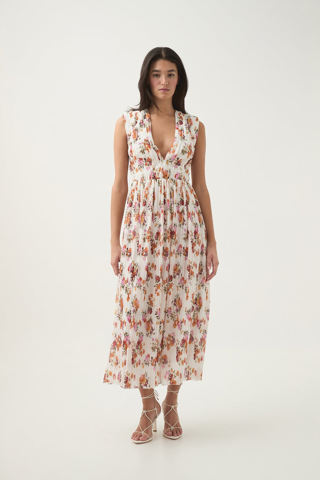Becoming Bow Back Midi Dress
