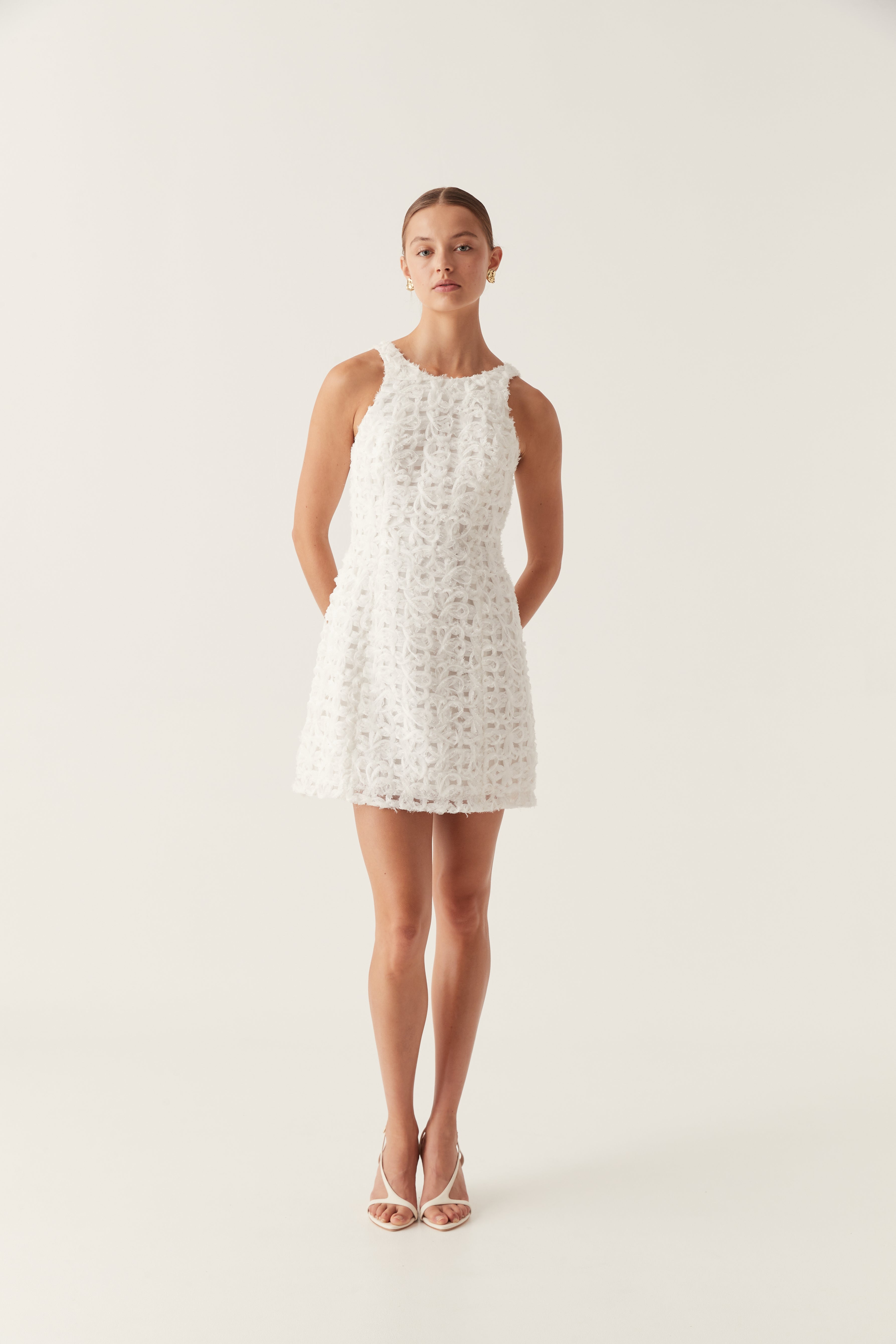 Quintette Textured Mini Dress